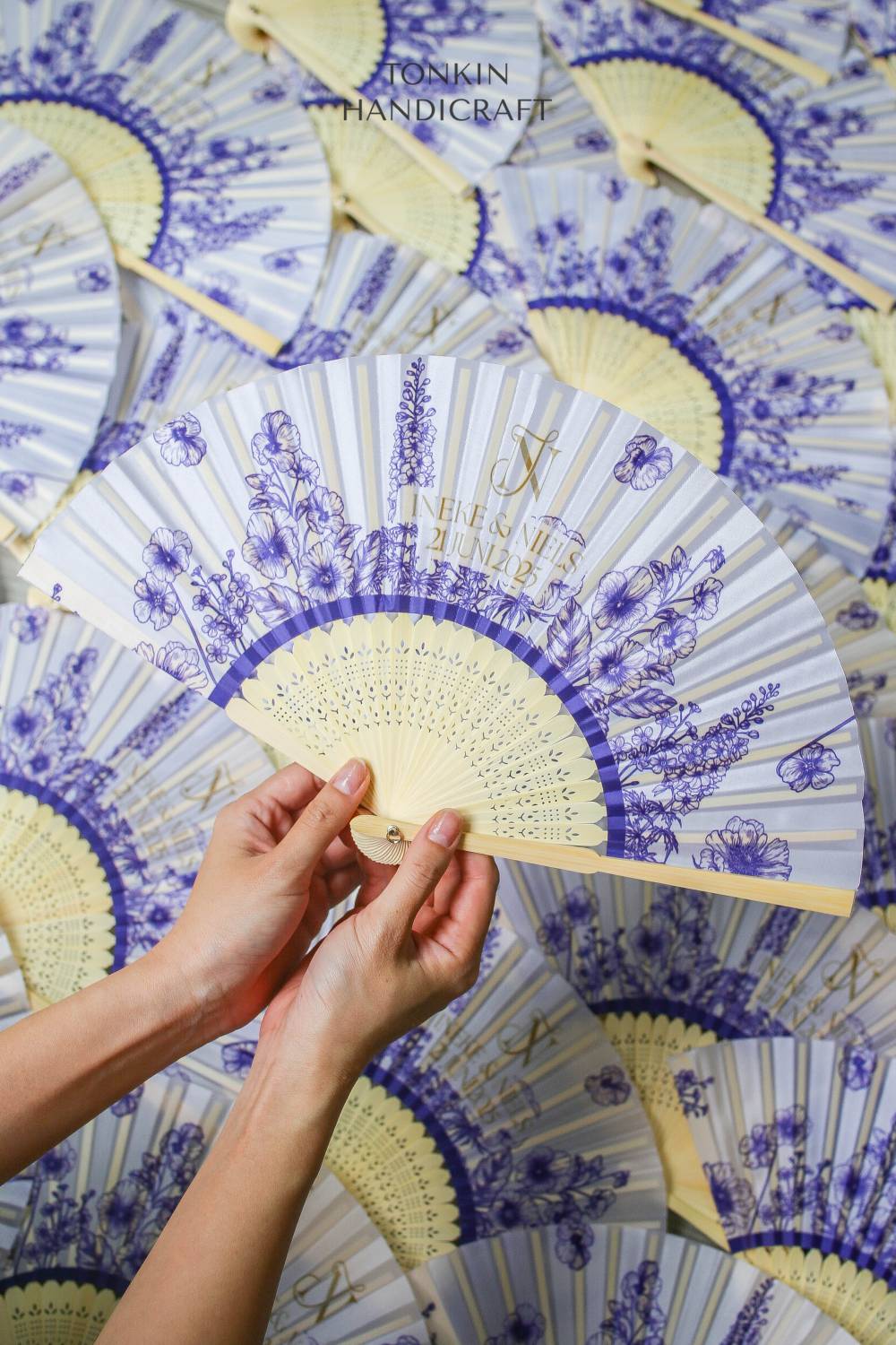 Custom Bulk Wedding Fans