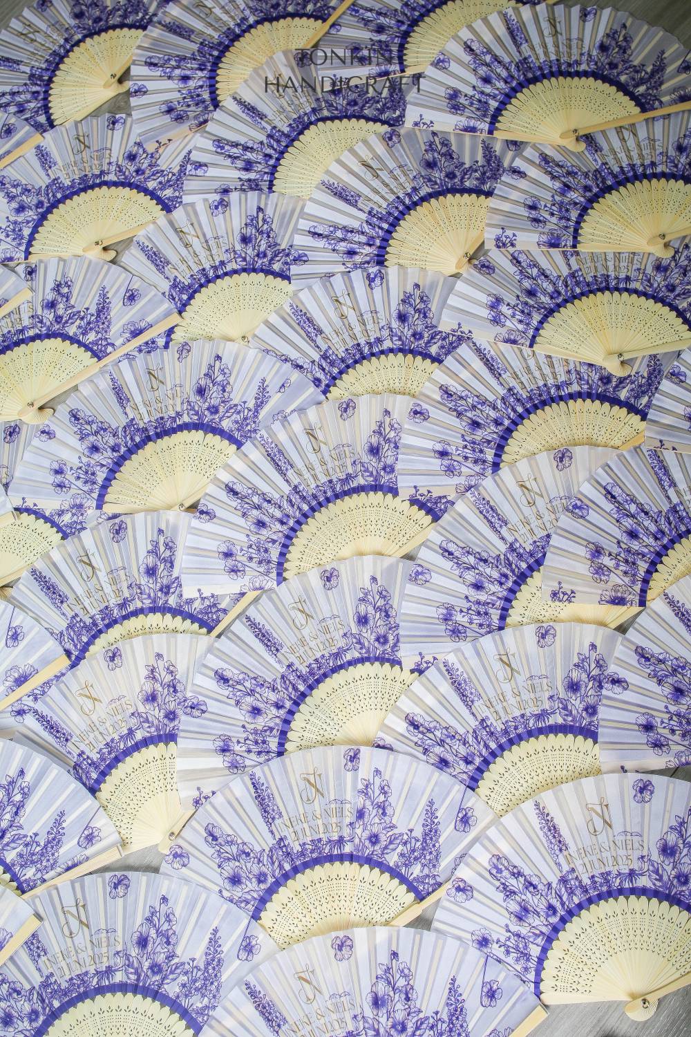 Custom Bulk Wedding Fans
