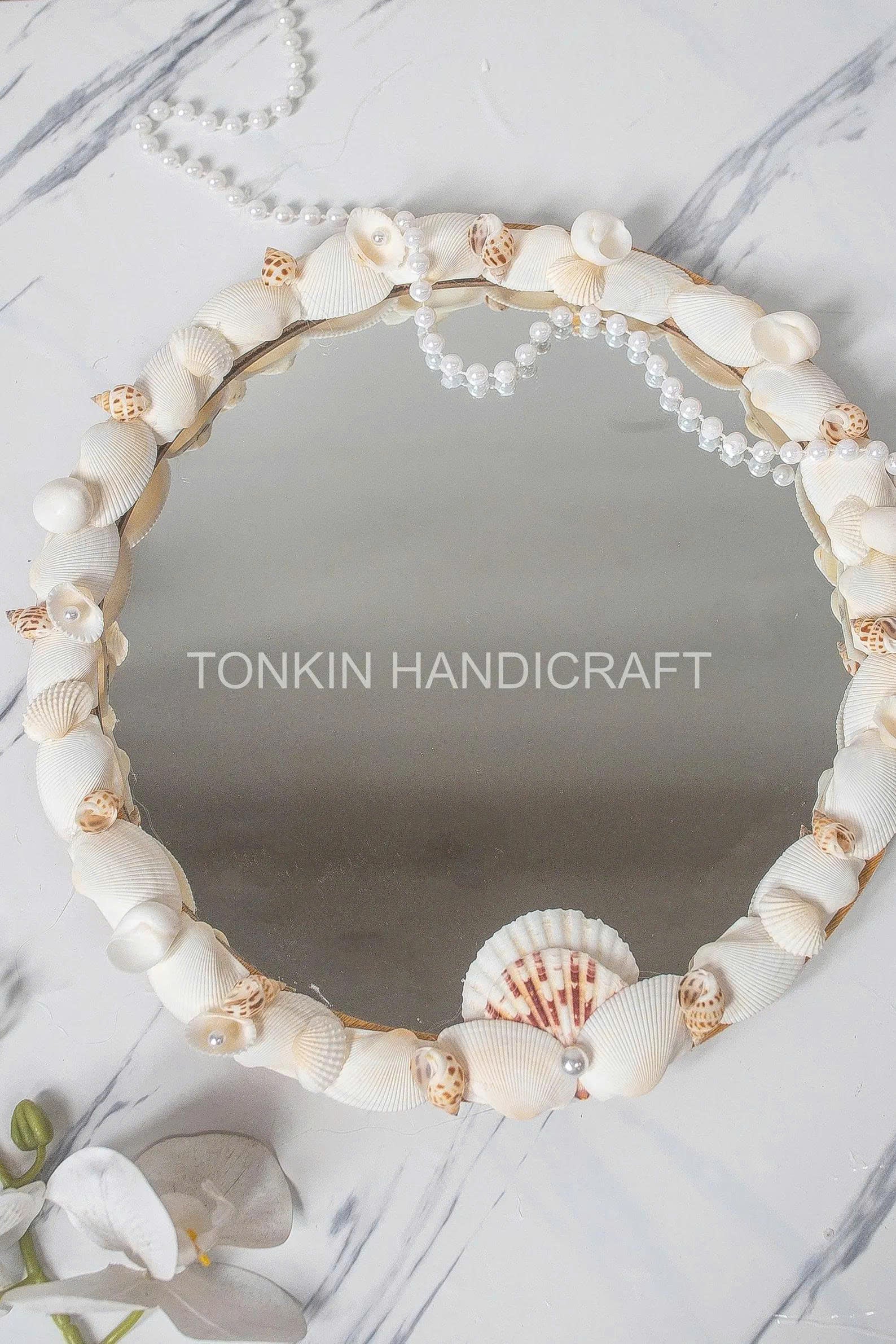 Wall Hanging Seashell Mirror 2