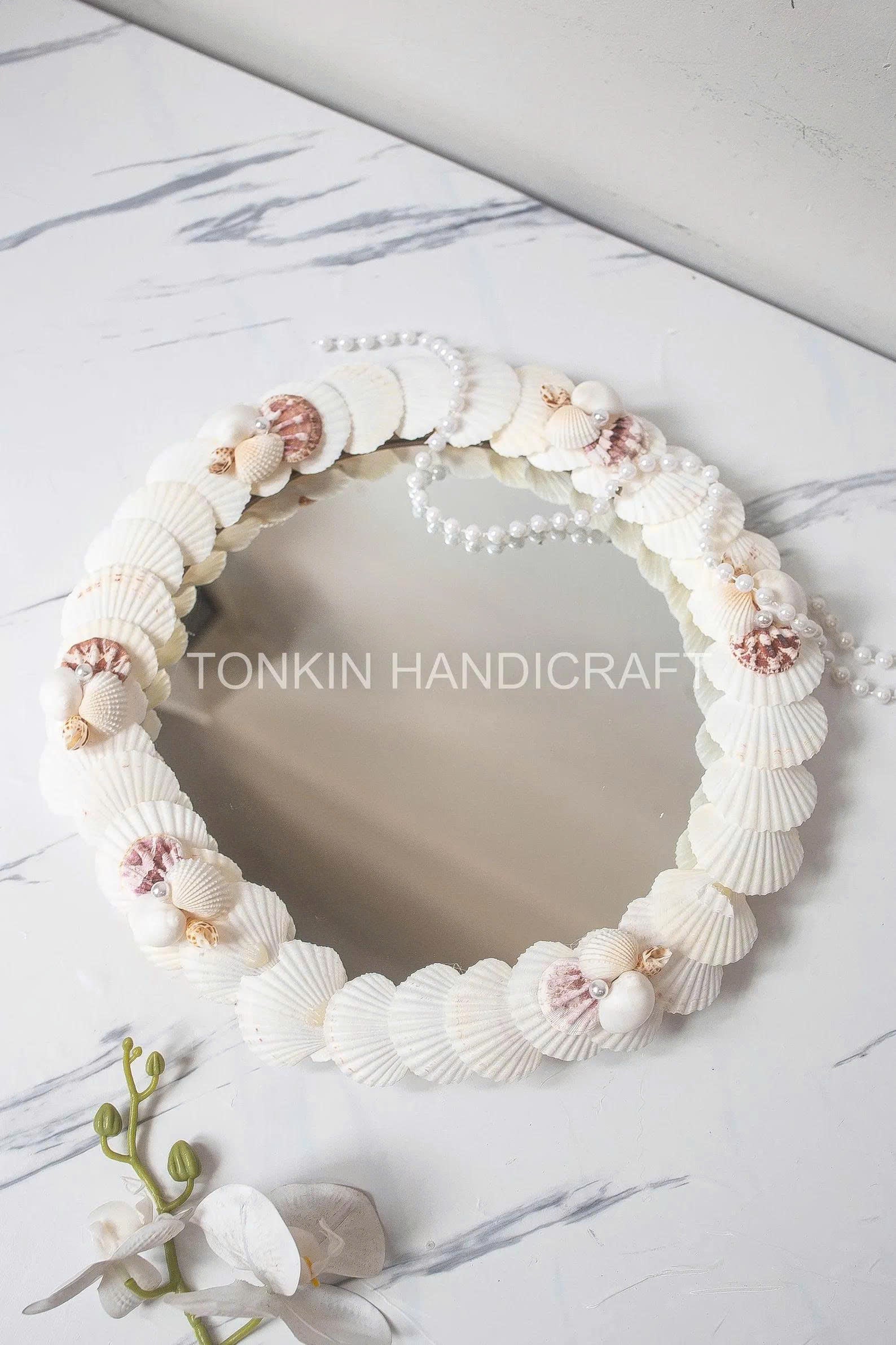 Wall Hanging Seashell Mirror 3