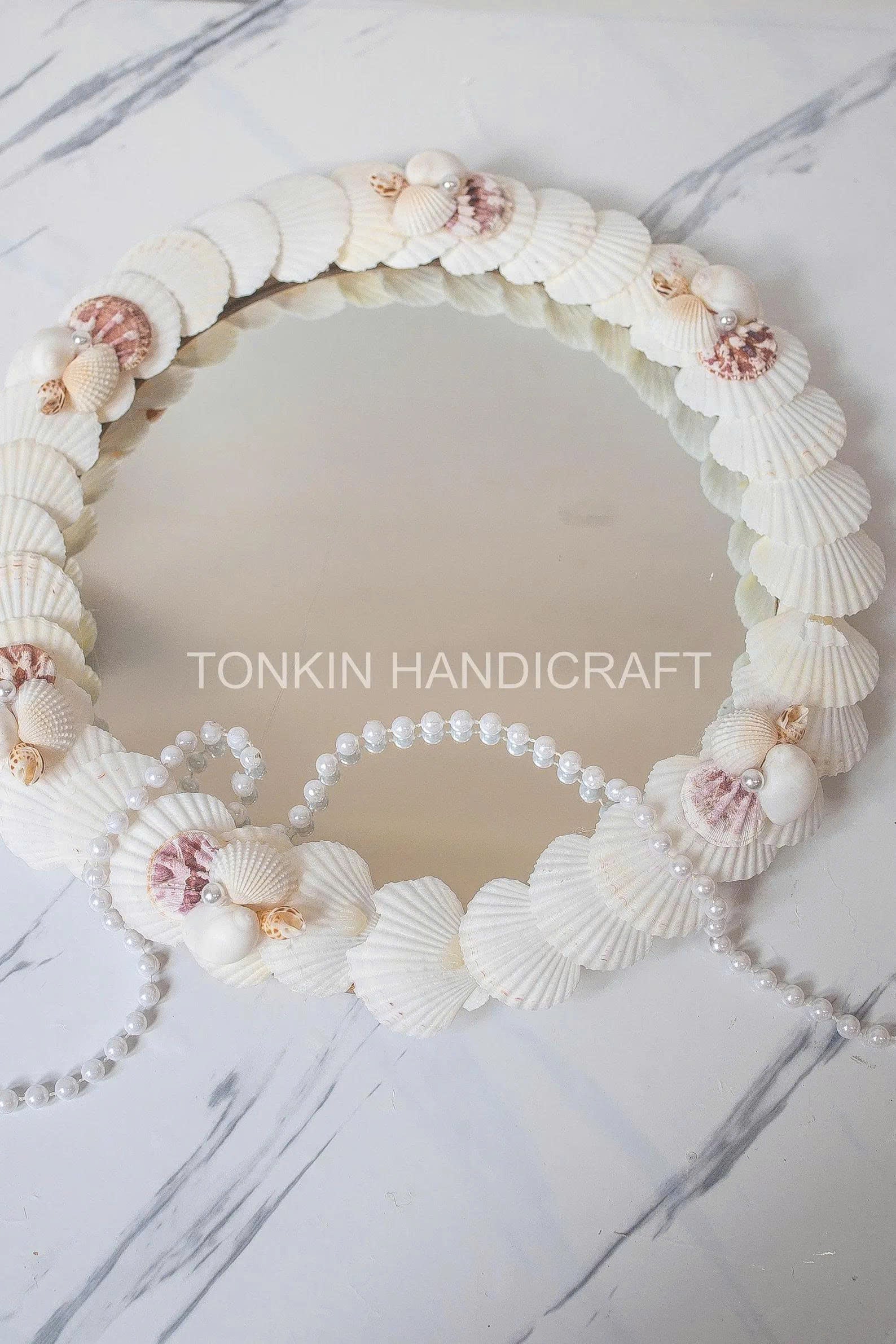 Wall Hanging Seashell Mirror 3