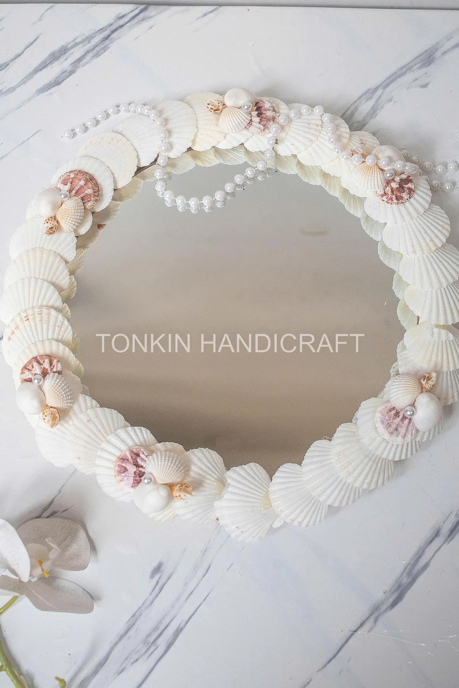 Wall Hanging Seashell Mirror 3