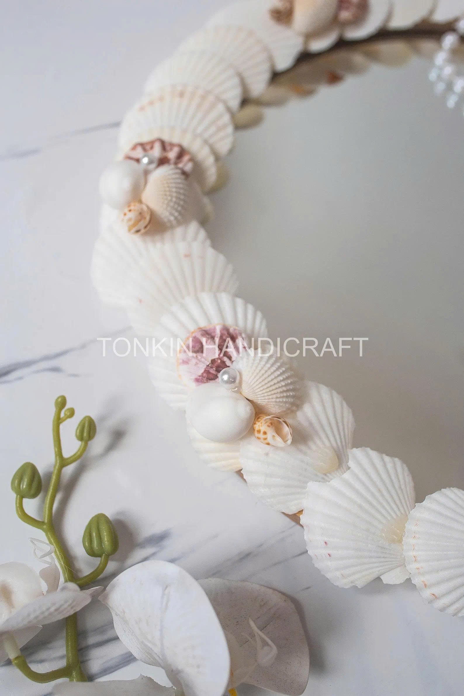 Wall Hanging Seashell Mirror 3