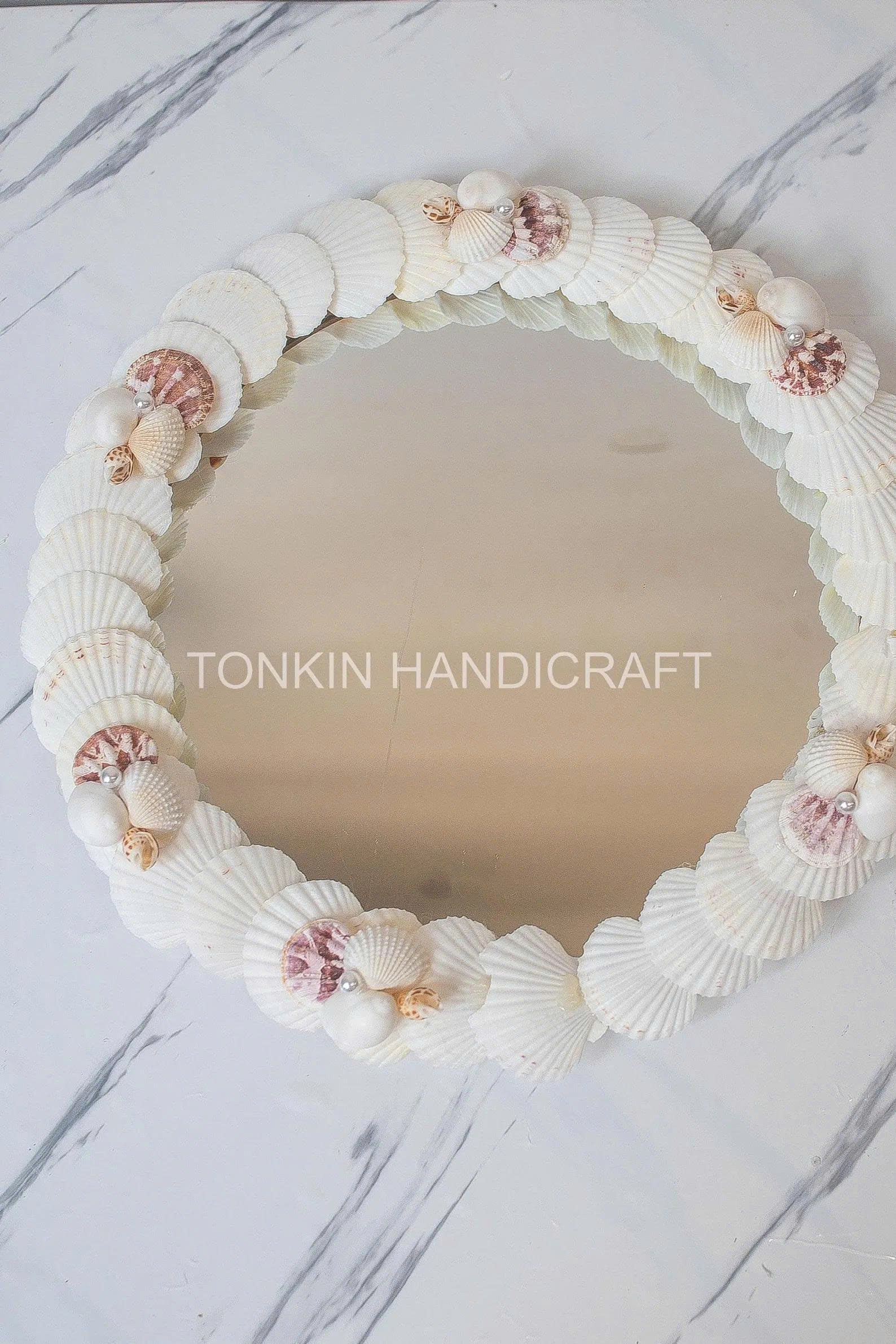 Wall Hanging Seashell Mirror 3