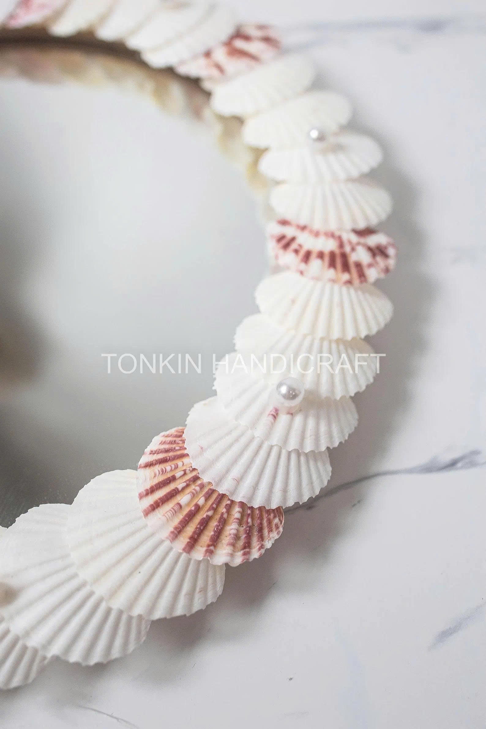 Wall Hanging Seashell Mirror 4