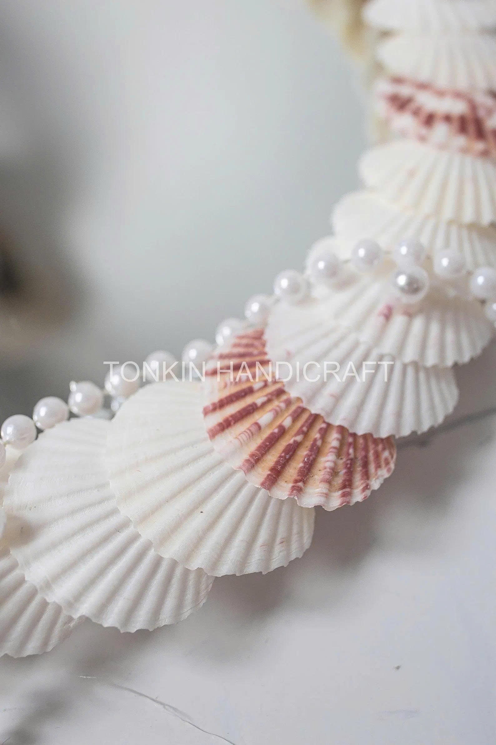 Wall Hanging Seashell Mirror 4