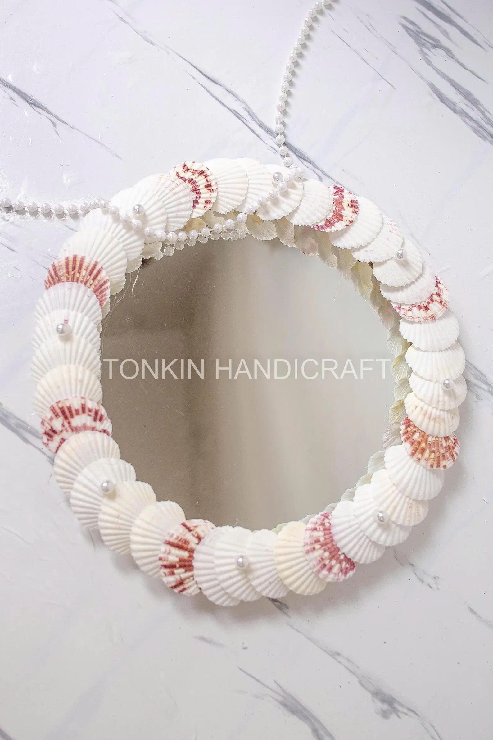 Wall Hanging Seashell Mirror 4