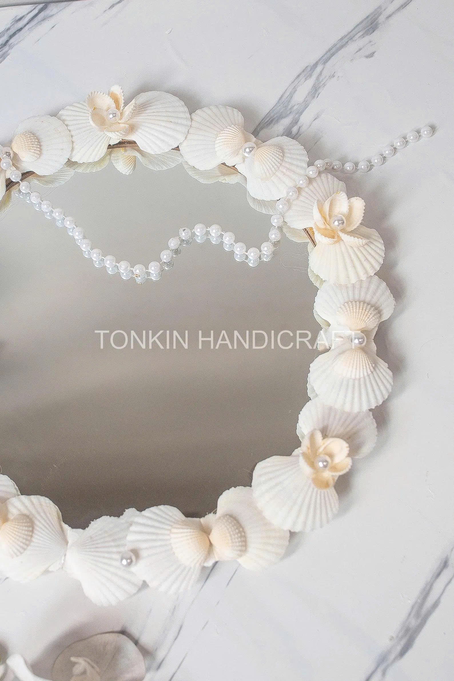 Wall Hanging Seashell Mirror 6
