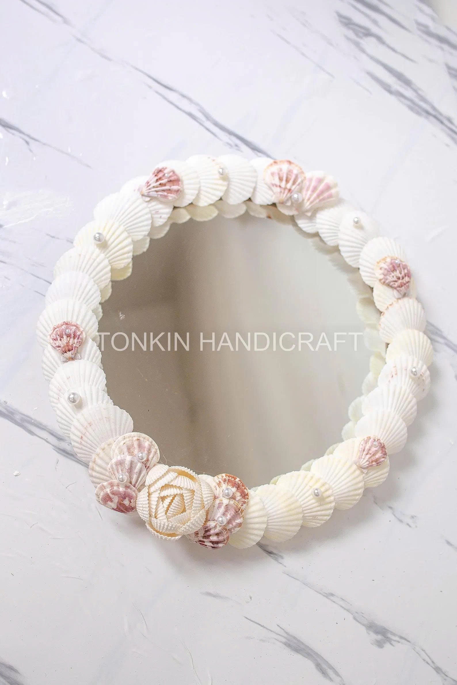 Wall Hanging Seashell Mirror 7