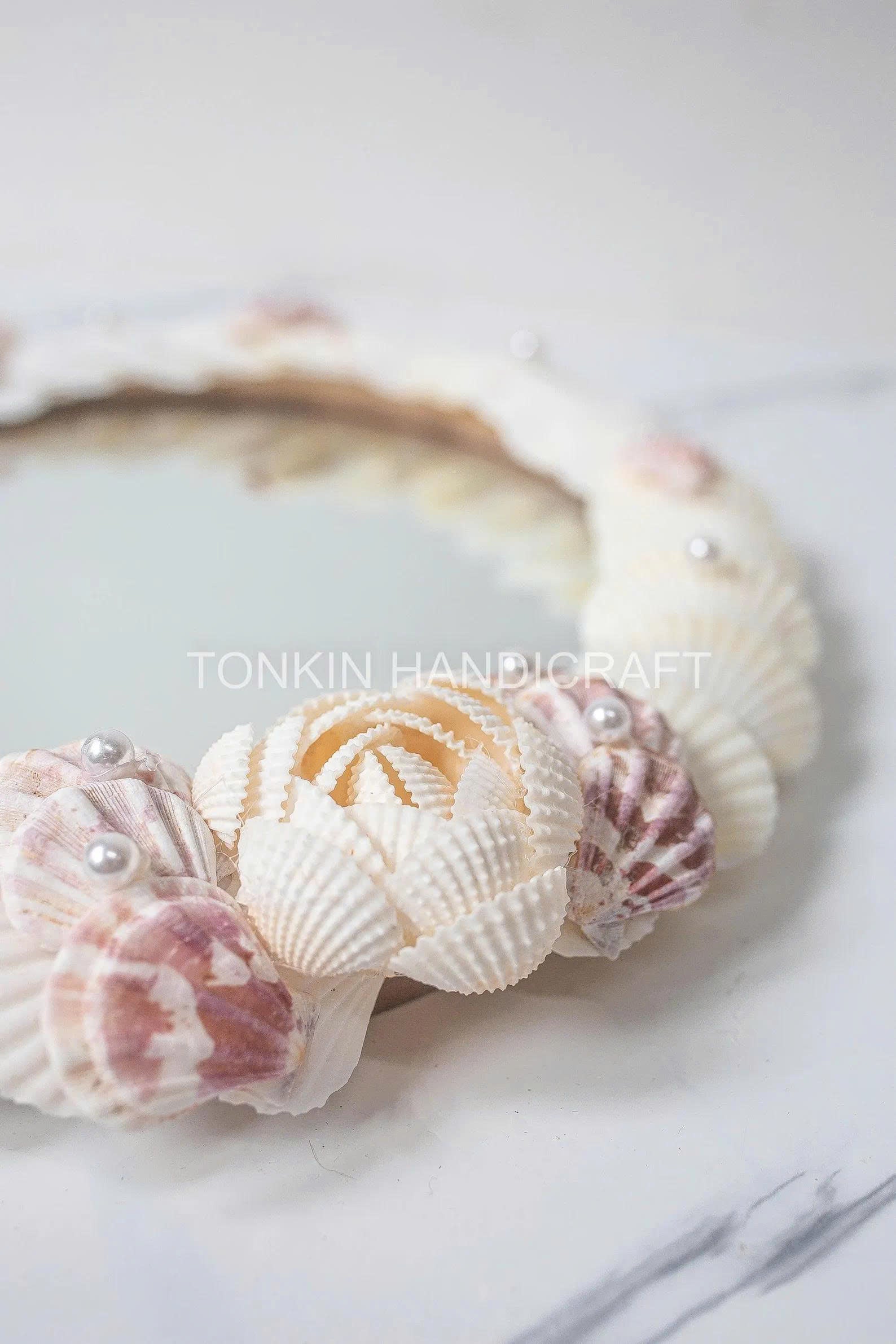 Wall Hanging Seashell Mirror 7