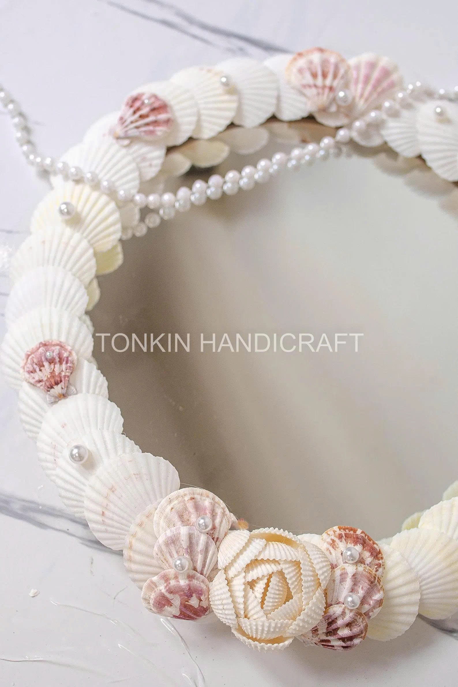 Wall Hanging Seashell Mirror 7