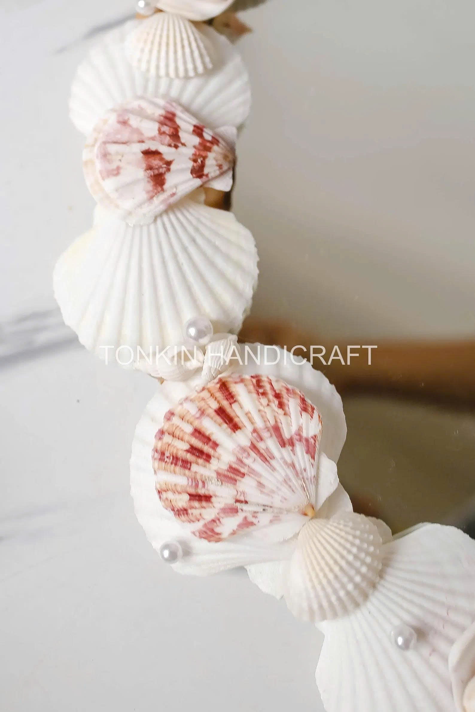 Wall Hanging Seashell Mirror 8