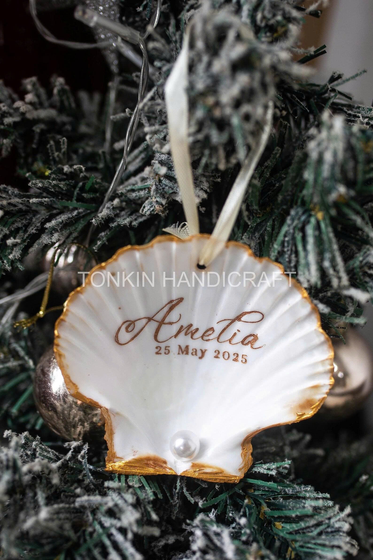 Scalloped Shell Ornamen 1