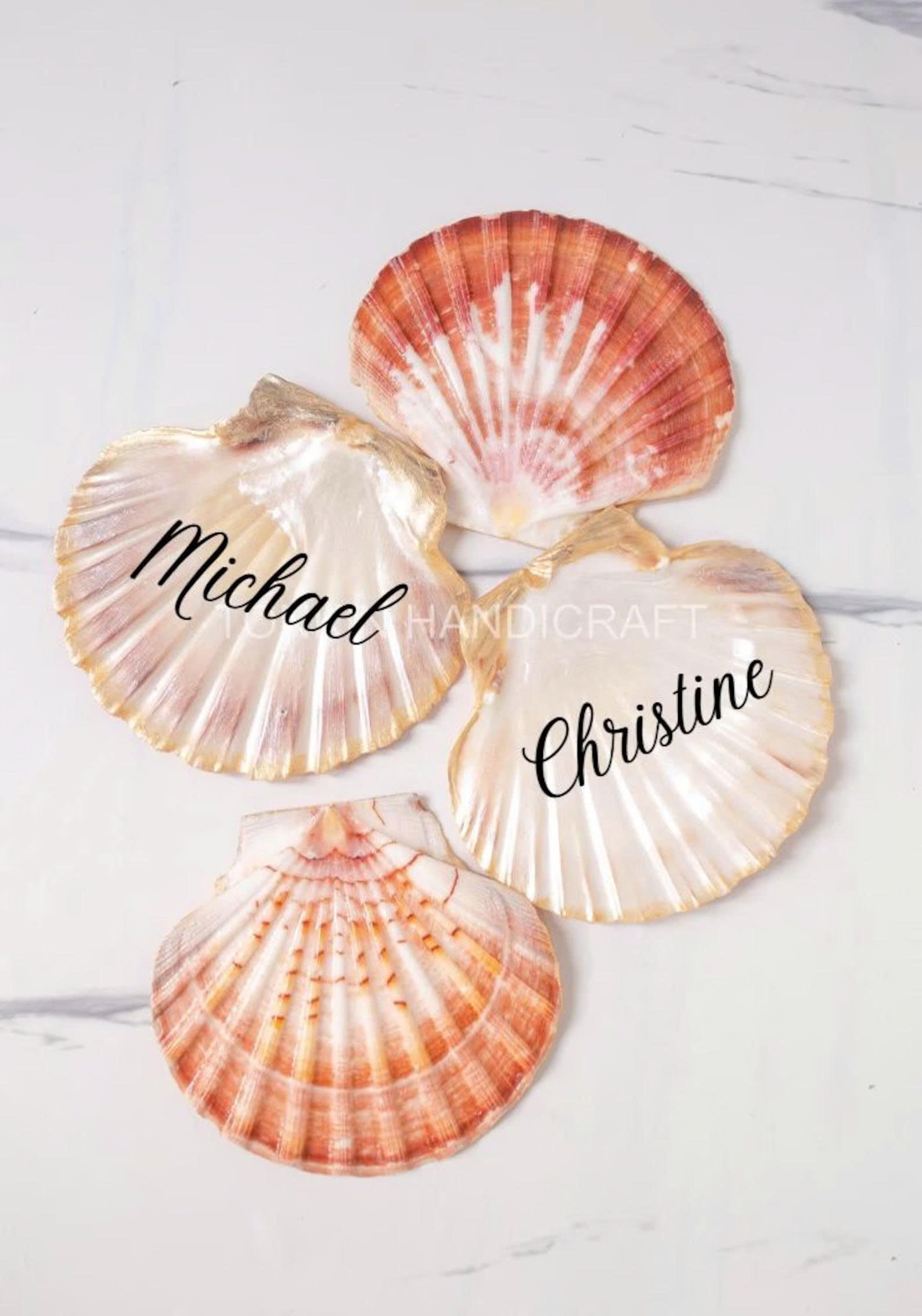 Scallop Shell Place Cards