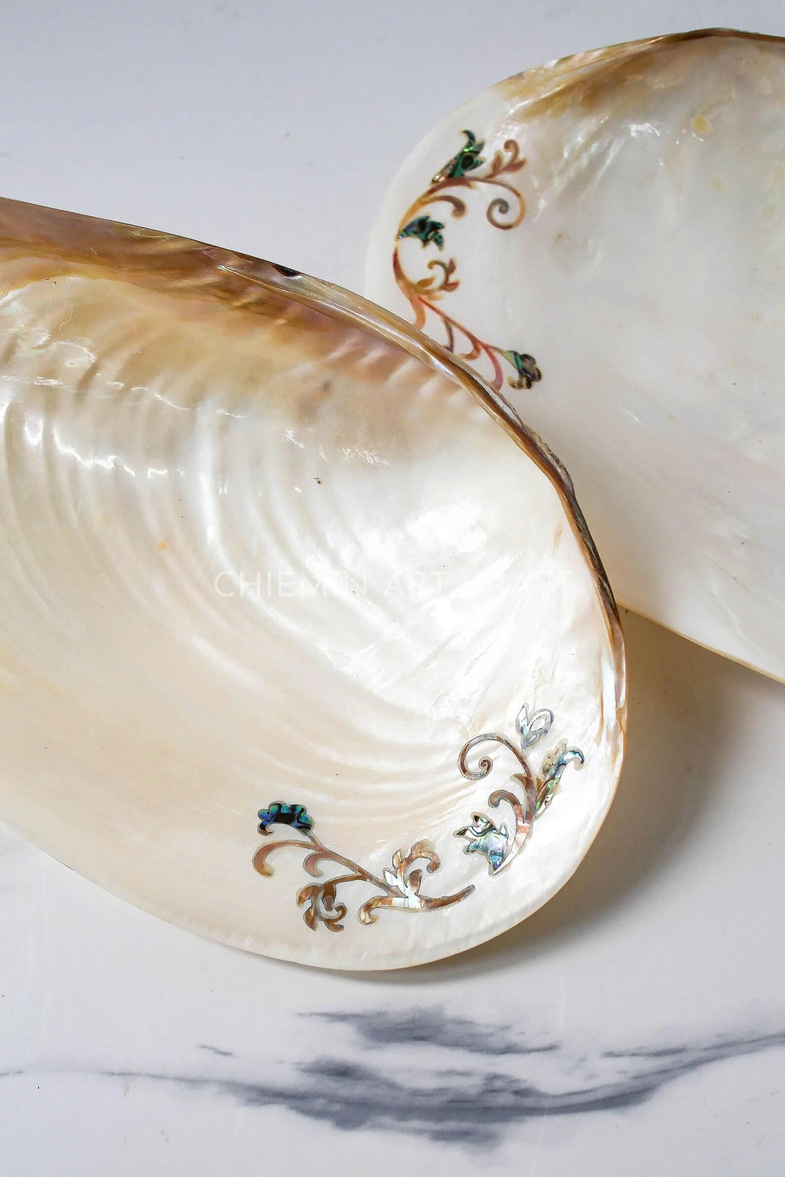 Mother of Pearl Seashell Plate
