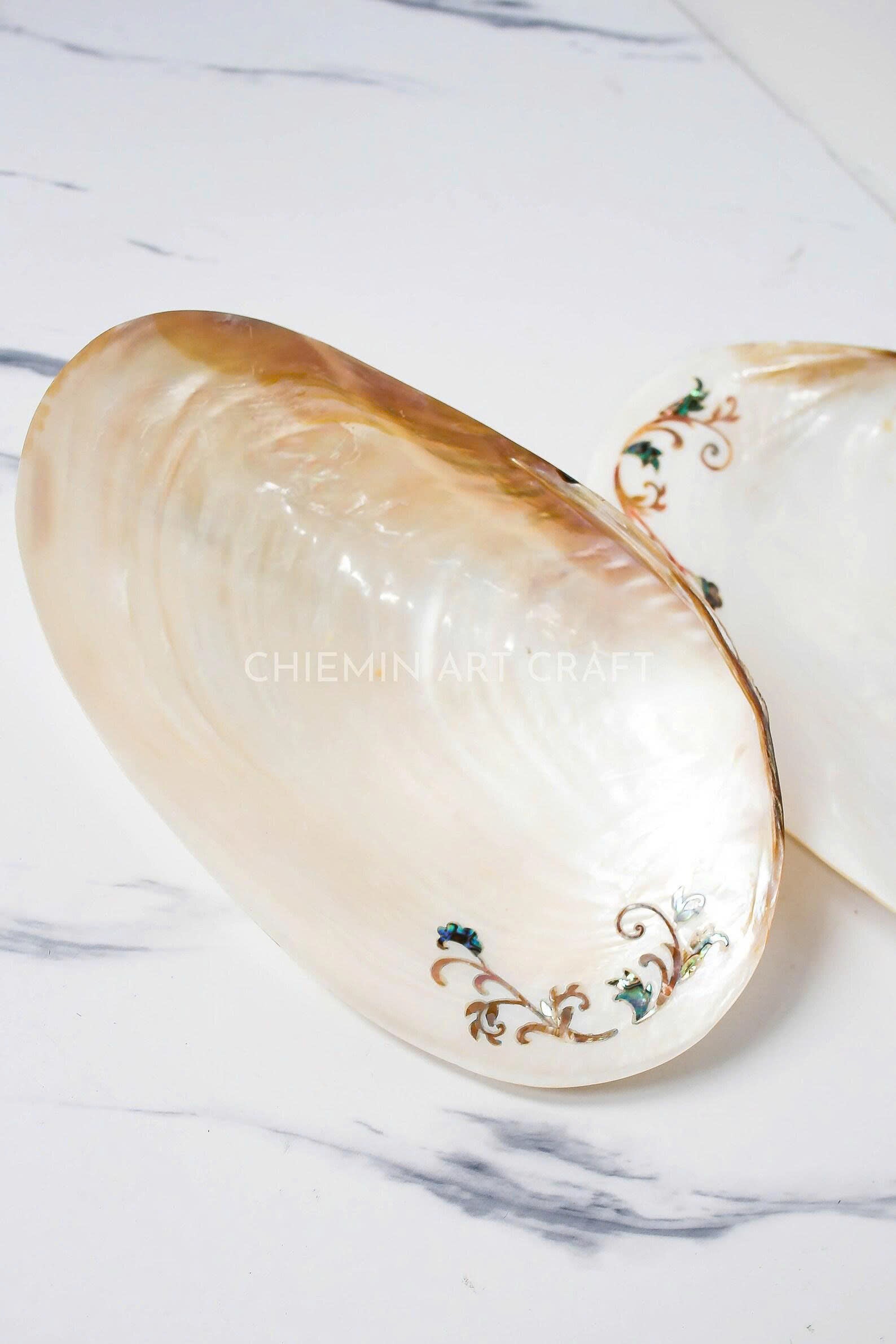 Mother of Pearl Seashell Plate