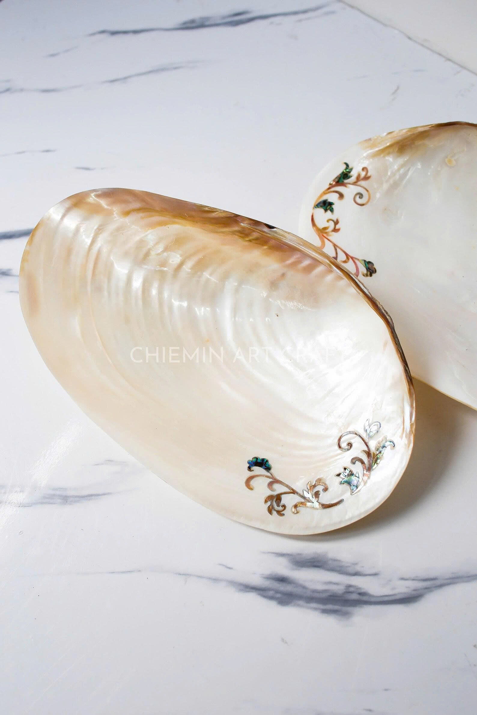 Mother of Pearl Seashell Plate