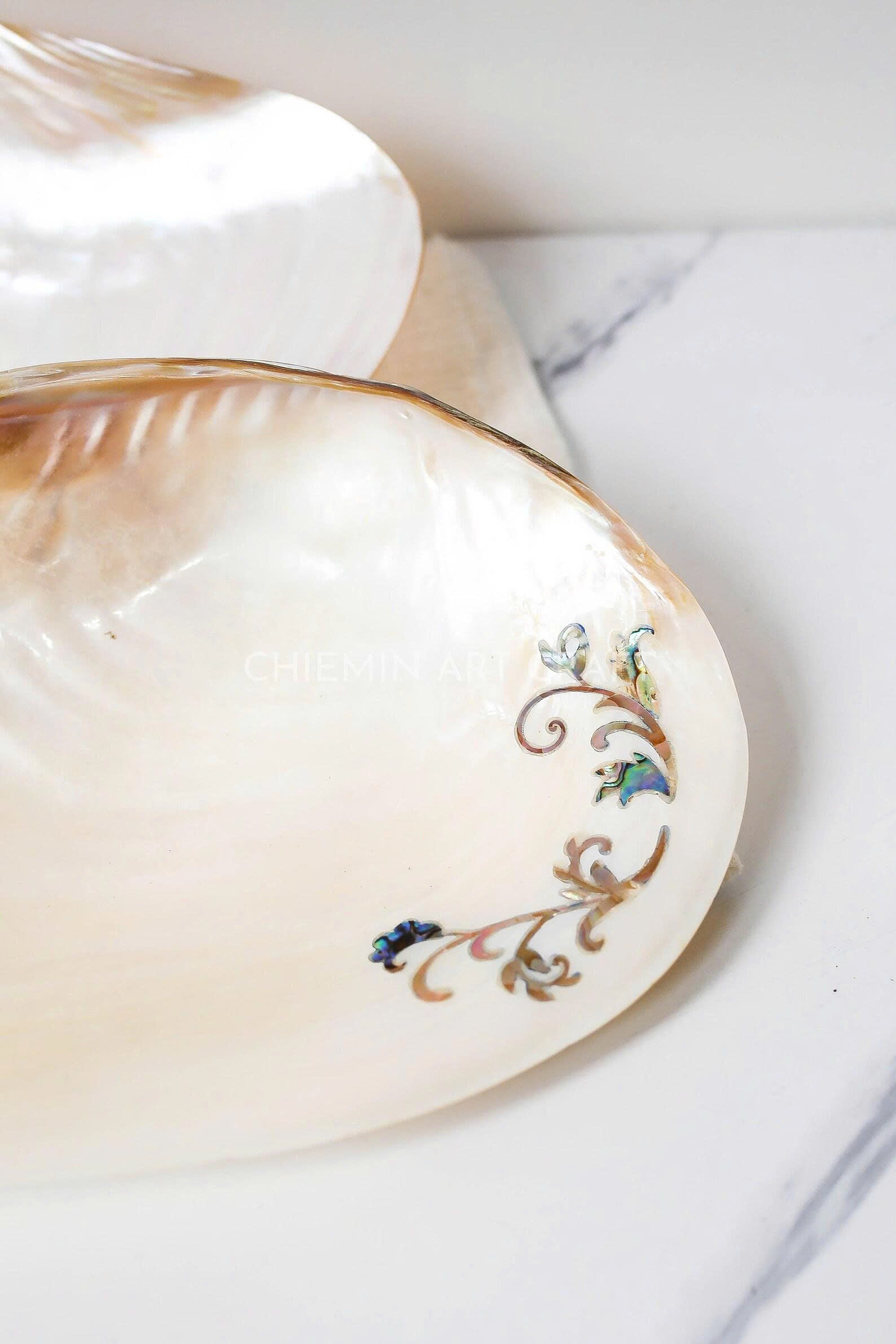 Mother of Pearl Seashell Plate