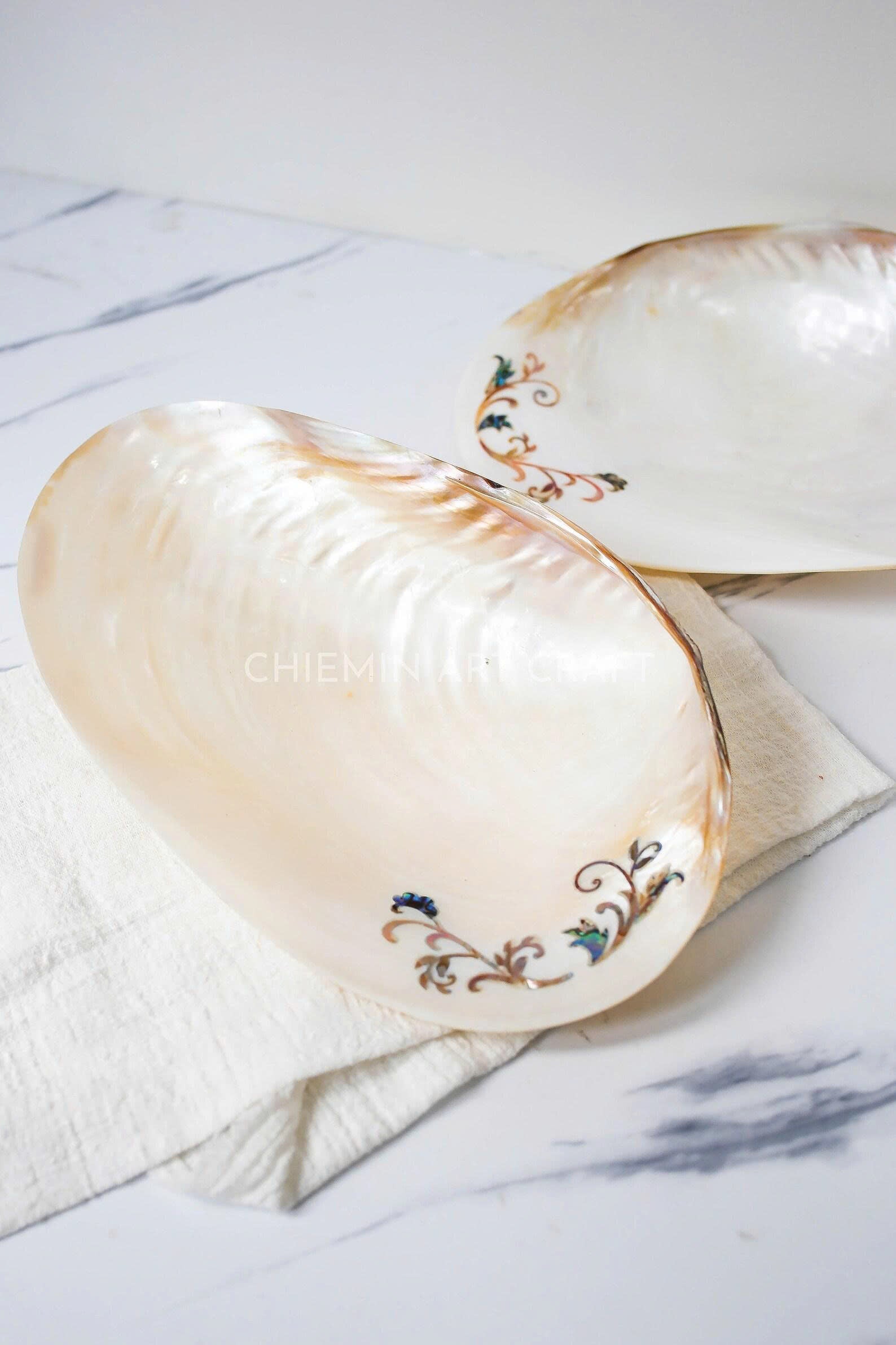 Mother of Pearl Seashell Plate
