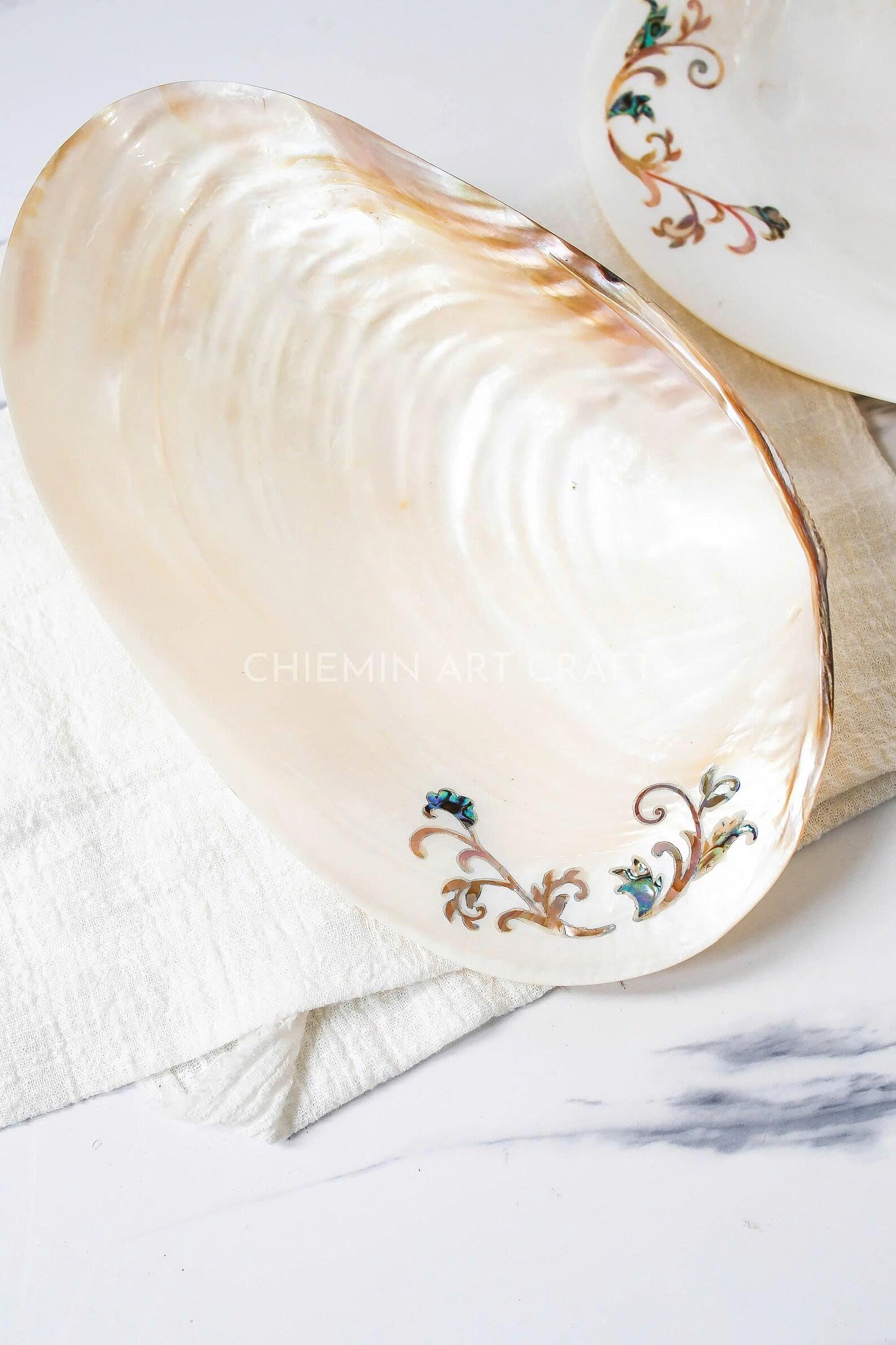 Mother of Pearl Seashell Plate