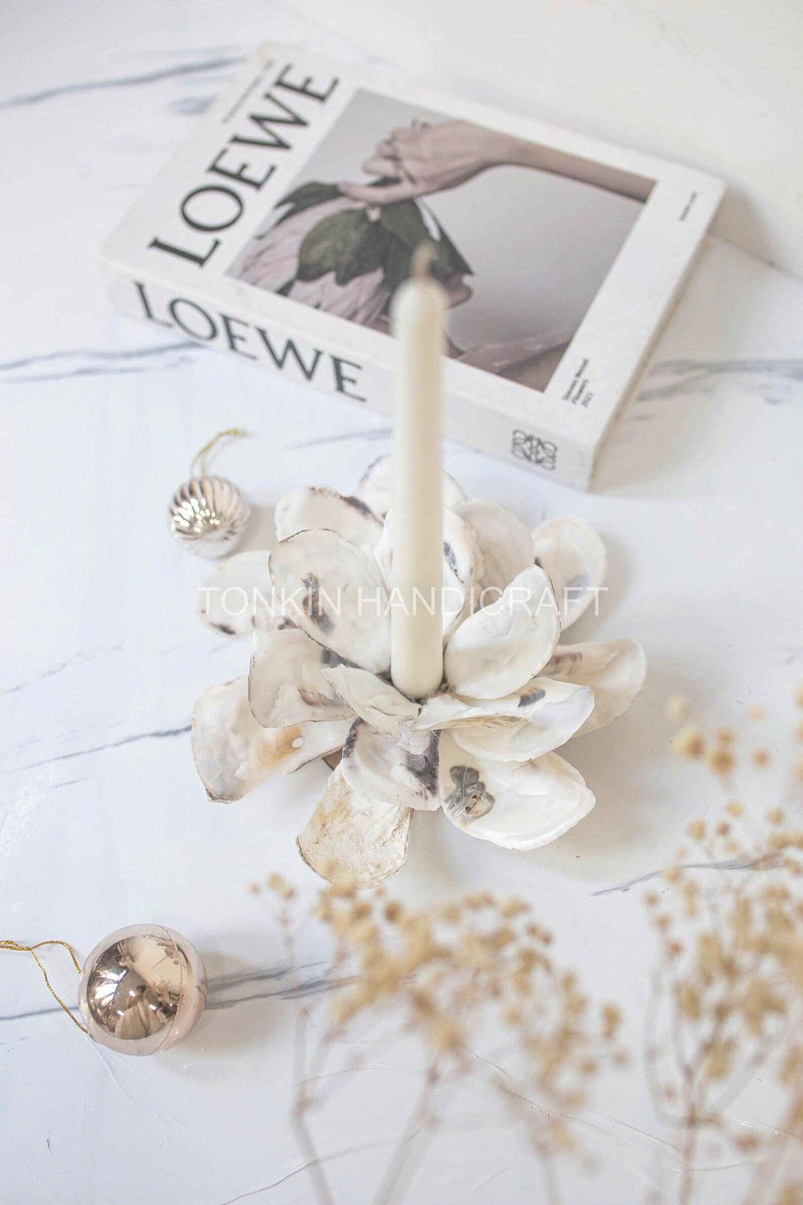 Oyster Candle Holder