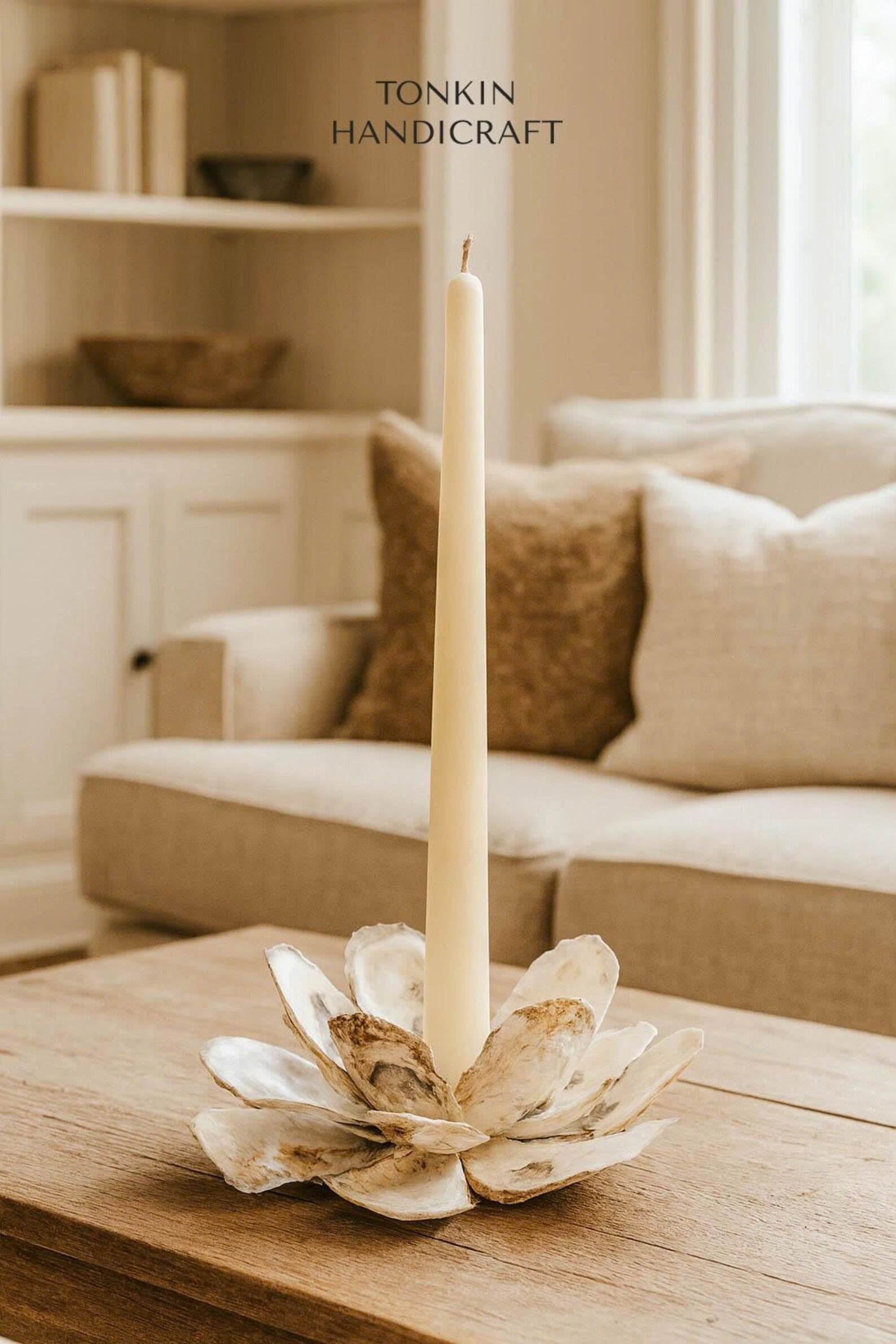 Oyster Candle Holder
