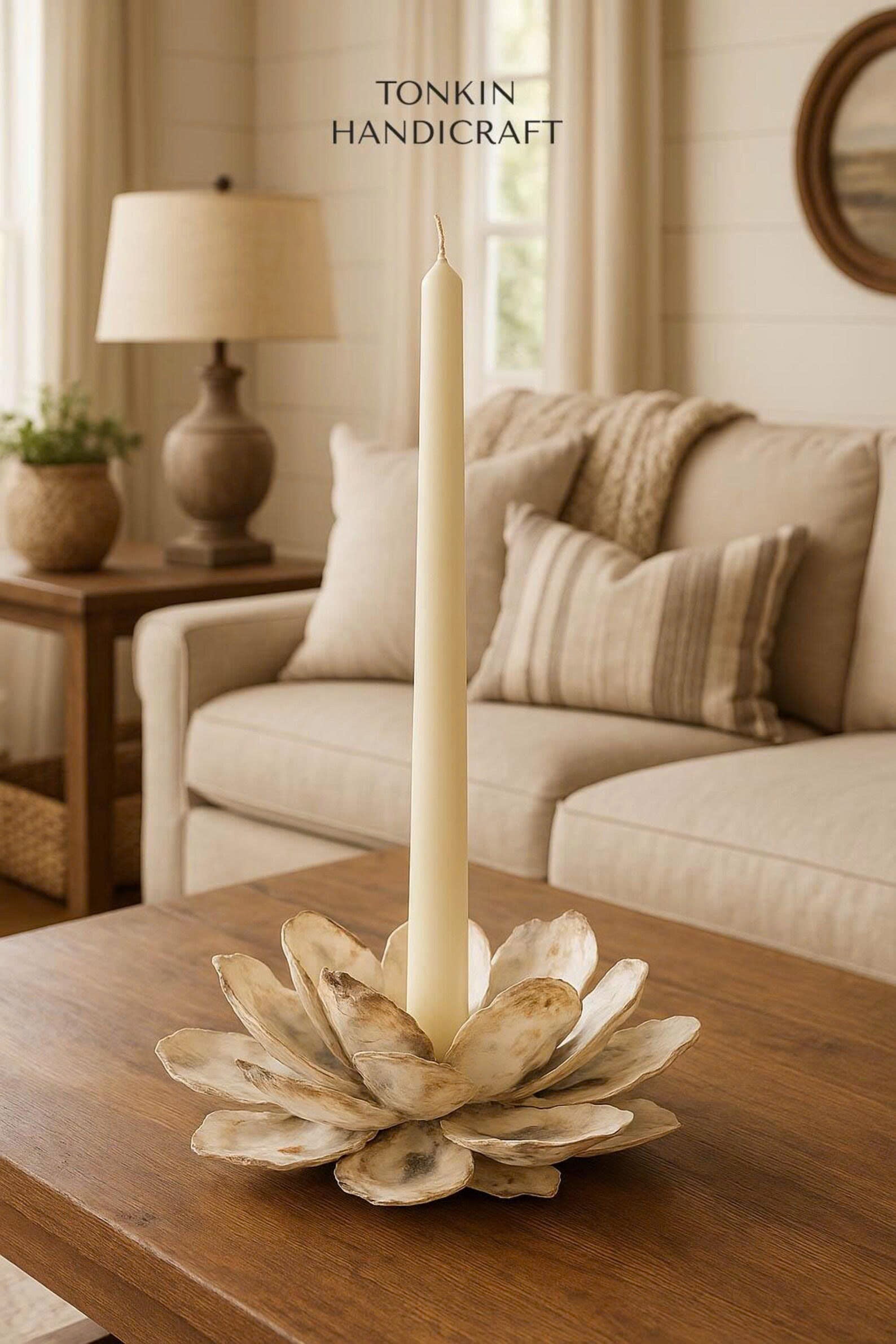 Oyster Candle Holder
