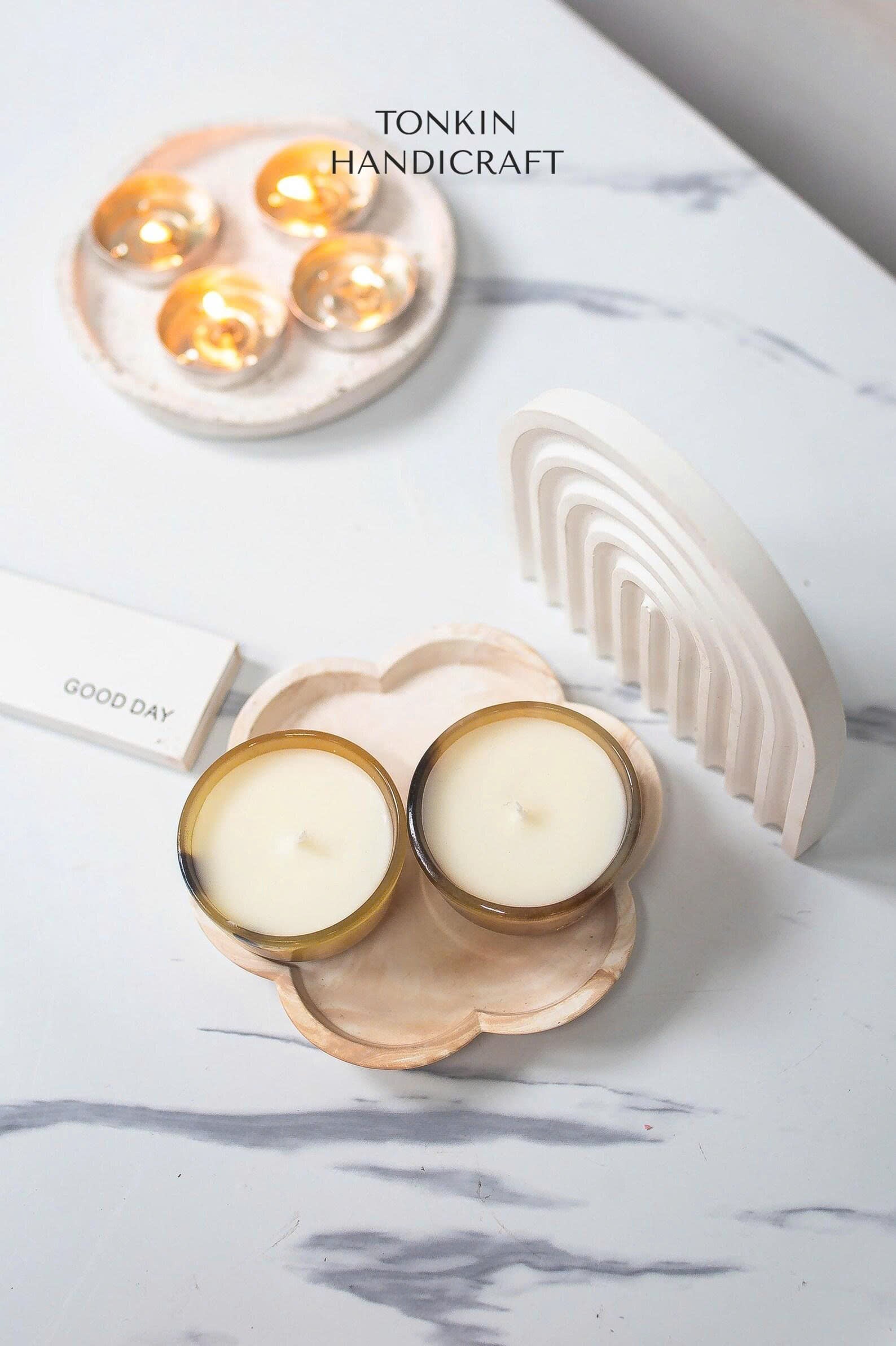 Personalized Horn Buffalo Candle Cup 1