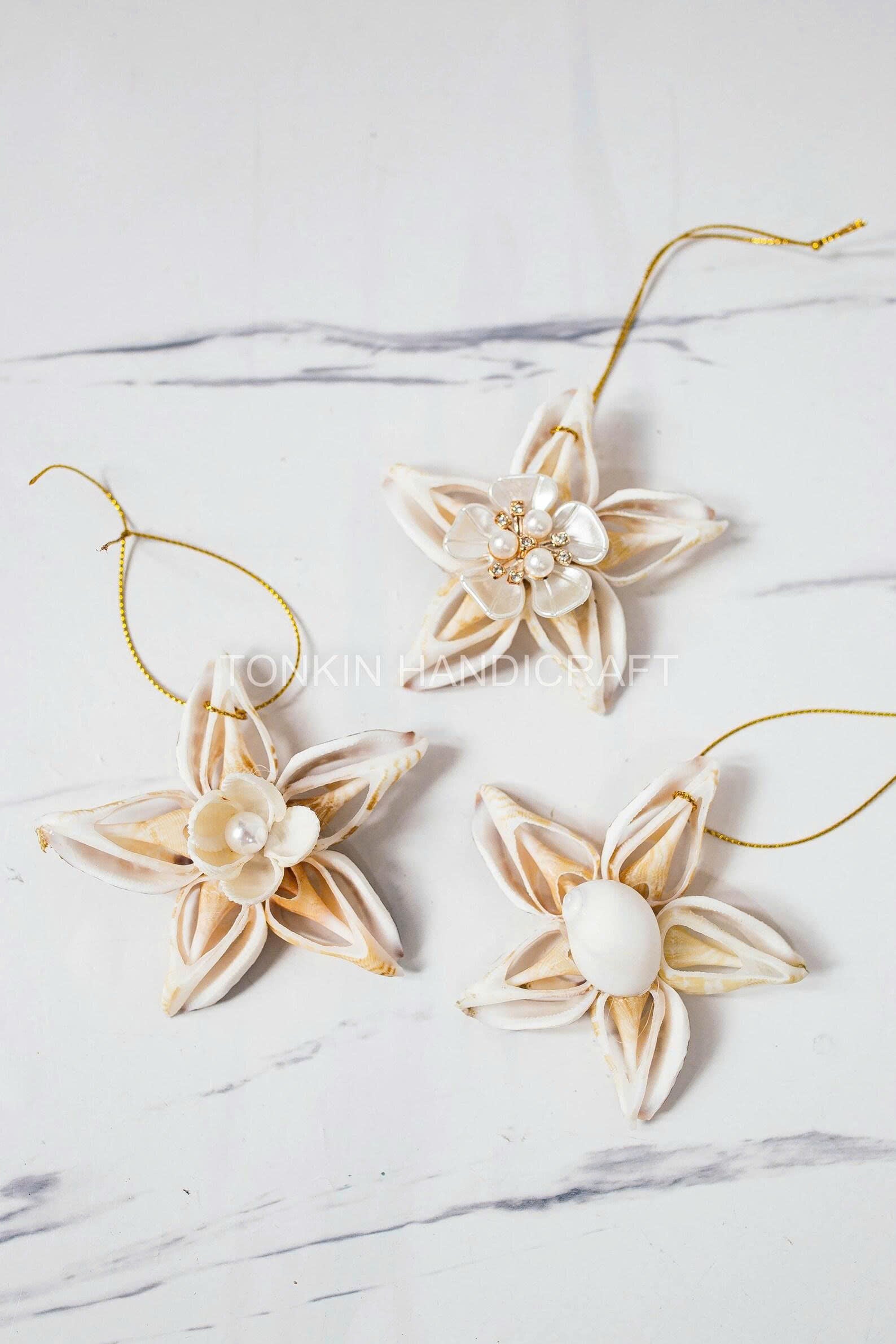 Shell Christmas Tree Ornament 1