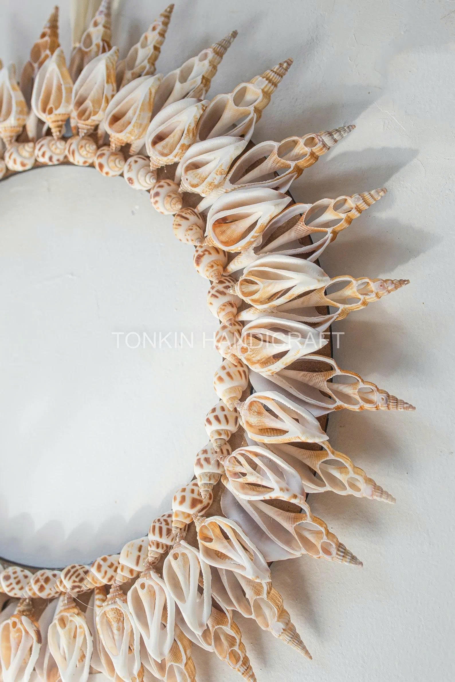Shell Round Wreath, Christmas Oyster Wreath