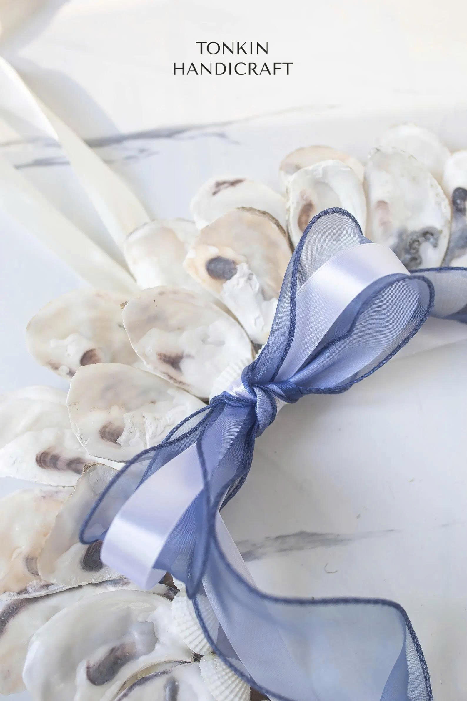 Oyster Round Wreath, Christmas Oyster Wreath Gift