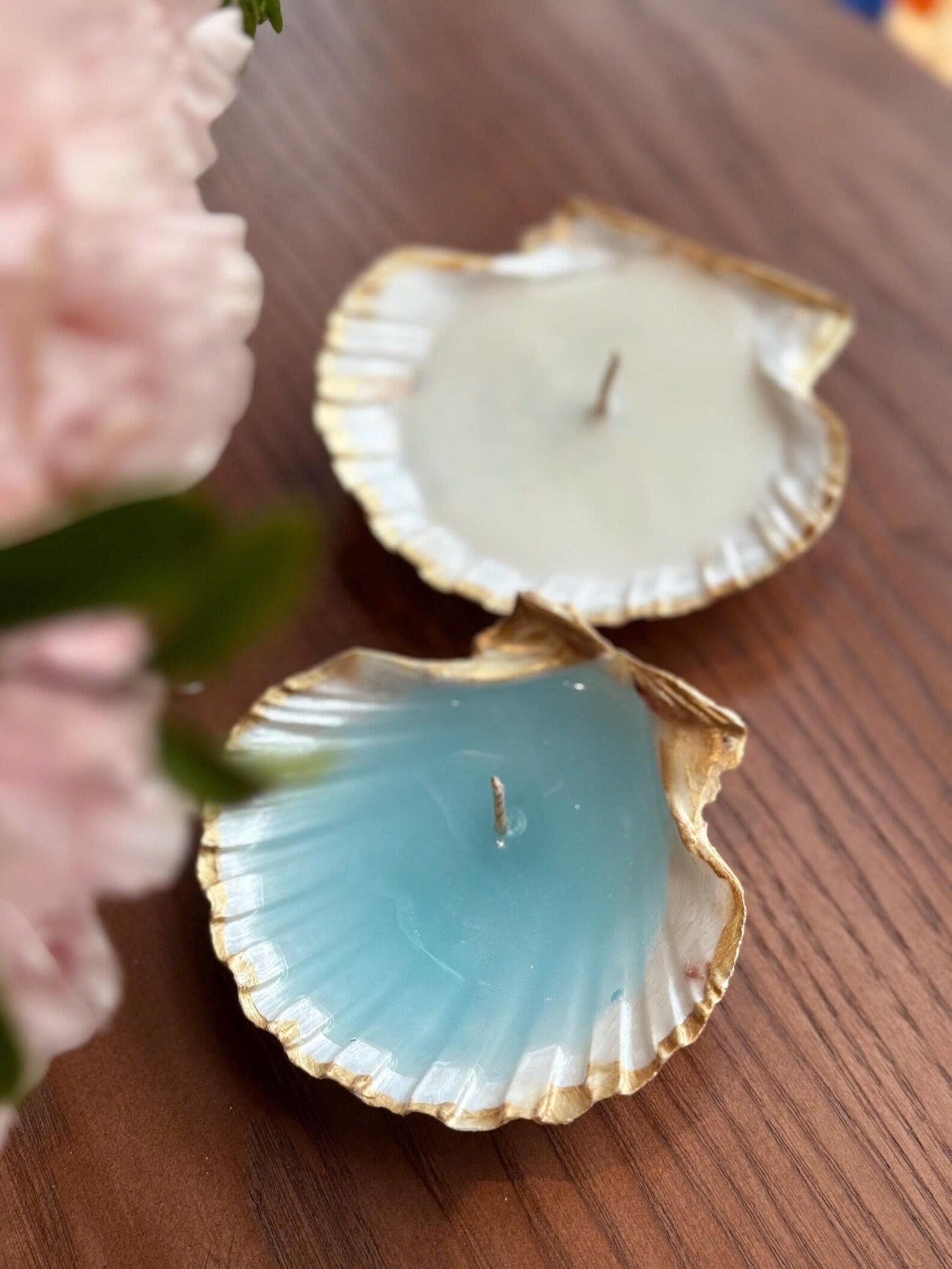 Seashell Soy Candle - TONKIN HANDICRAFT