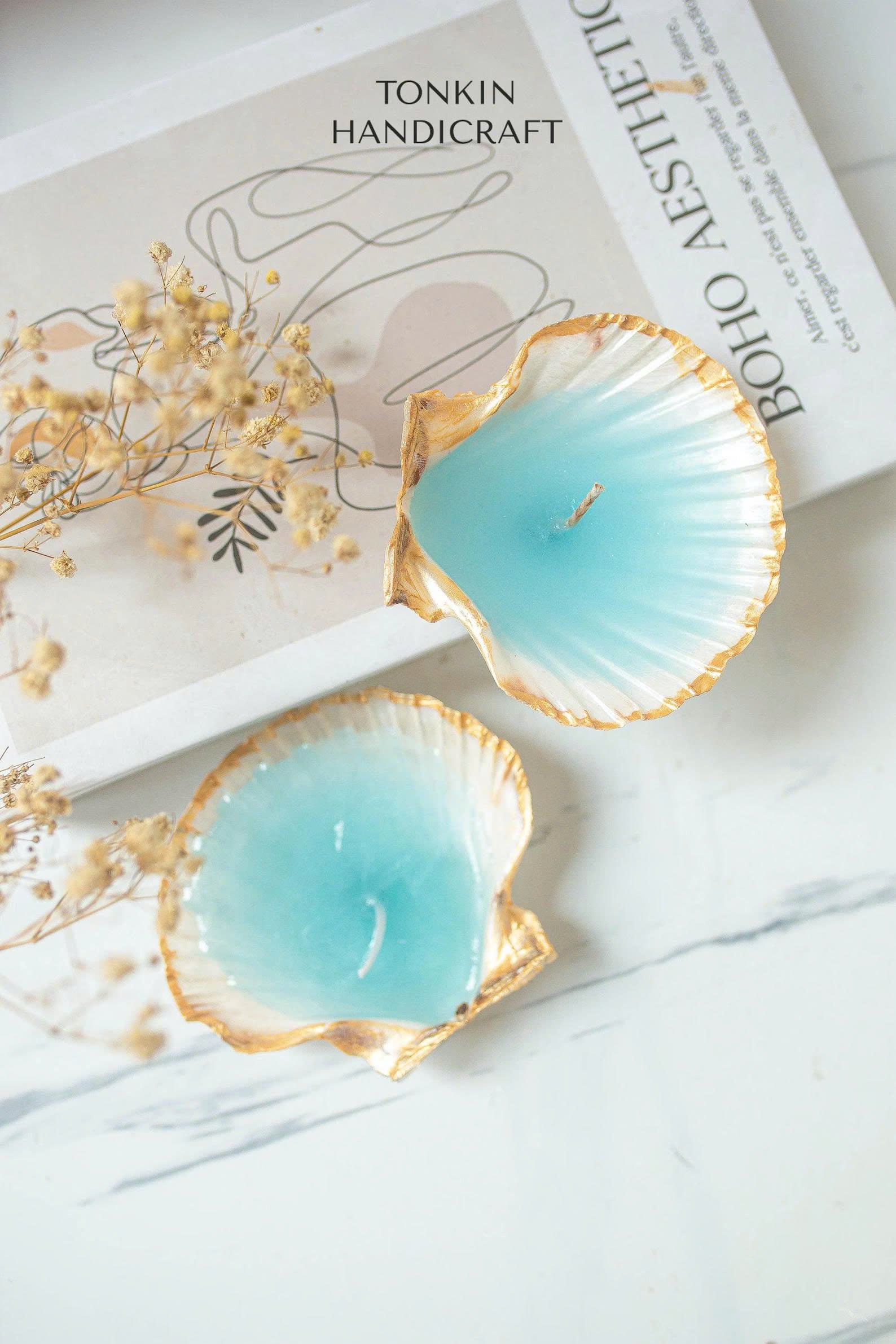 Seashell Soy Candle - TONKIN HANDICRAFT