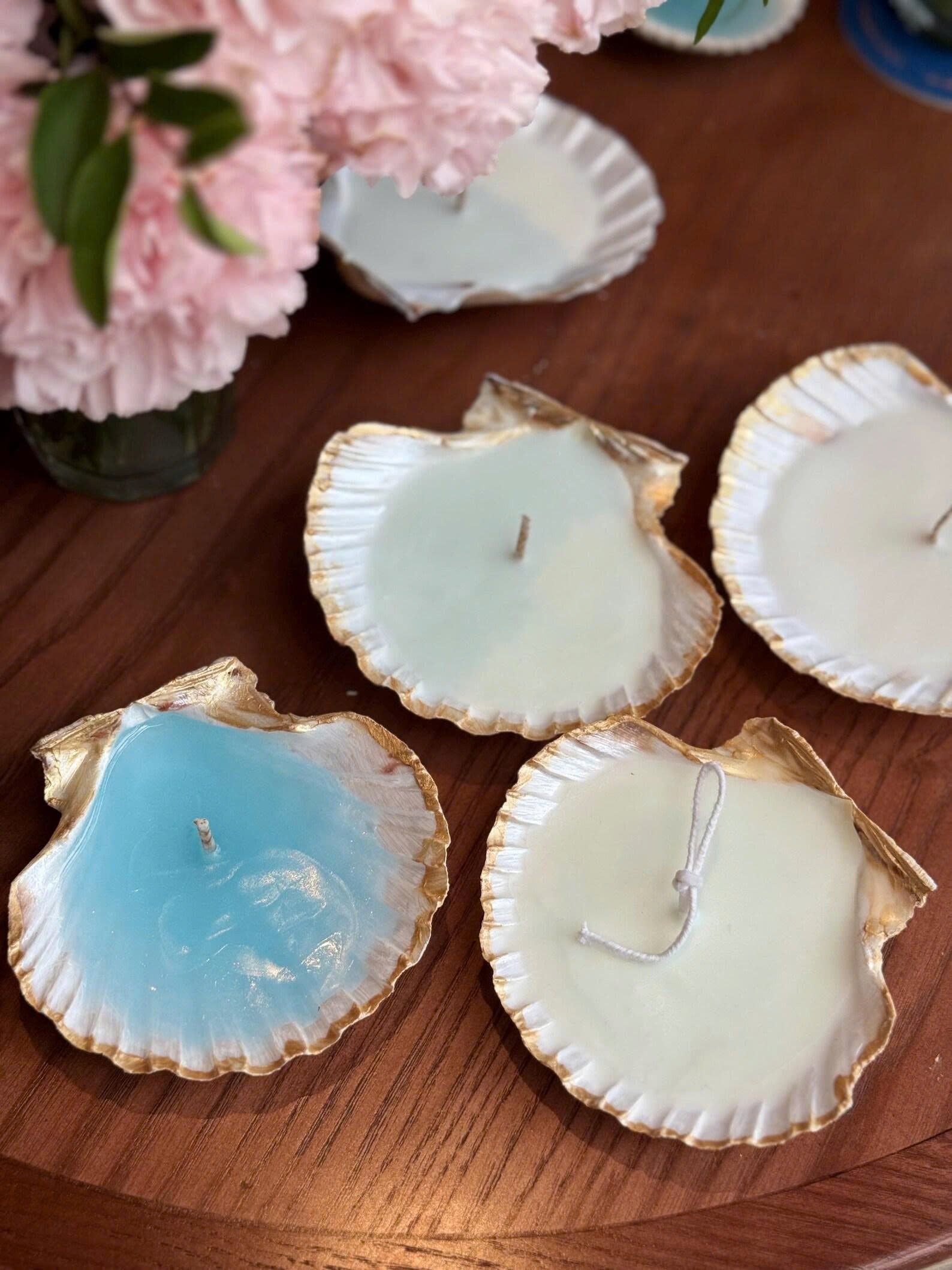 Seashell Soy Candle - TONKIN HANDICRAFT