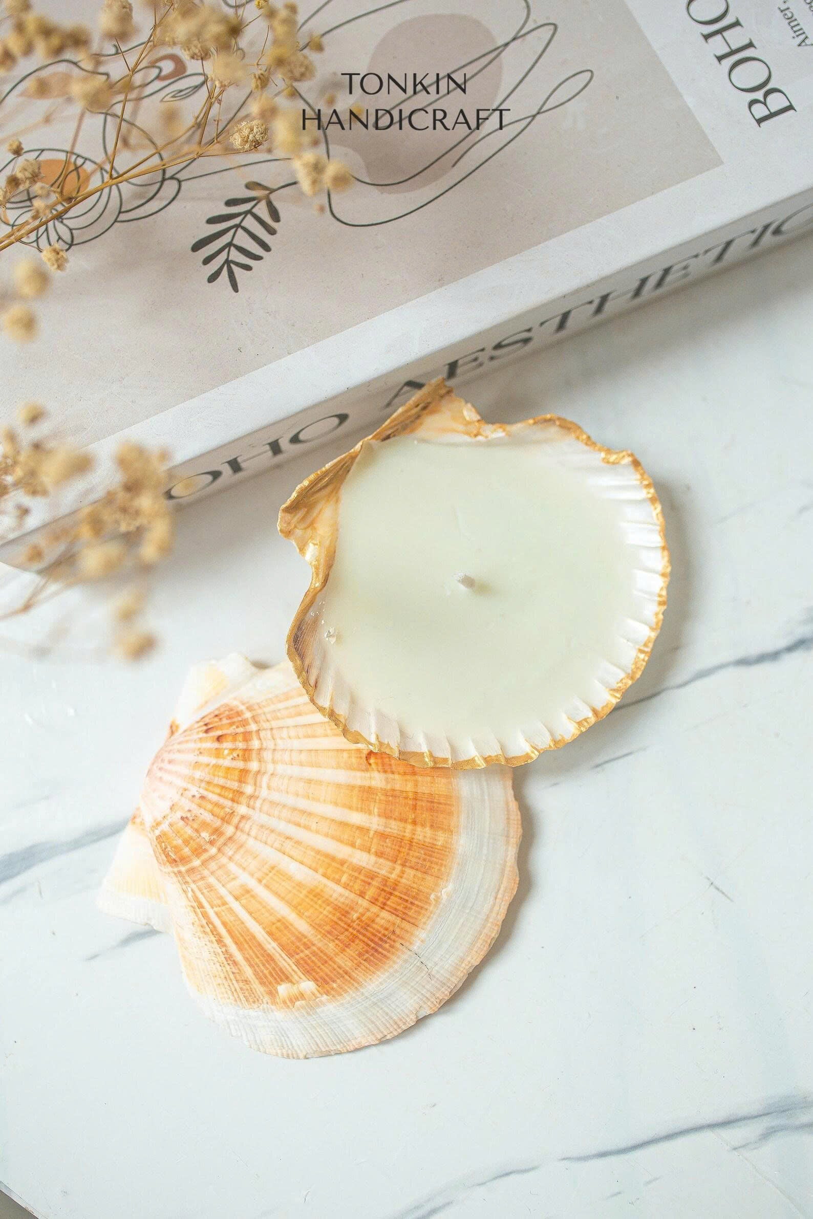 Seashell Soy Candle - TONKIN HANDICRAFT