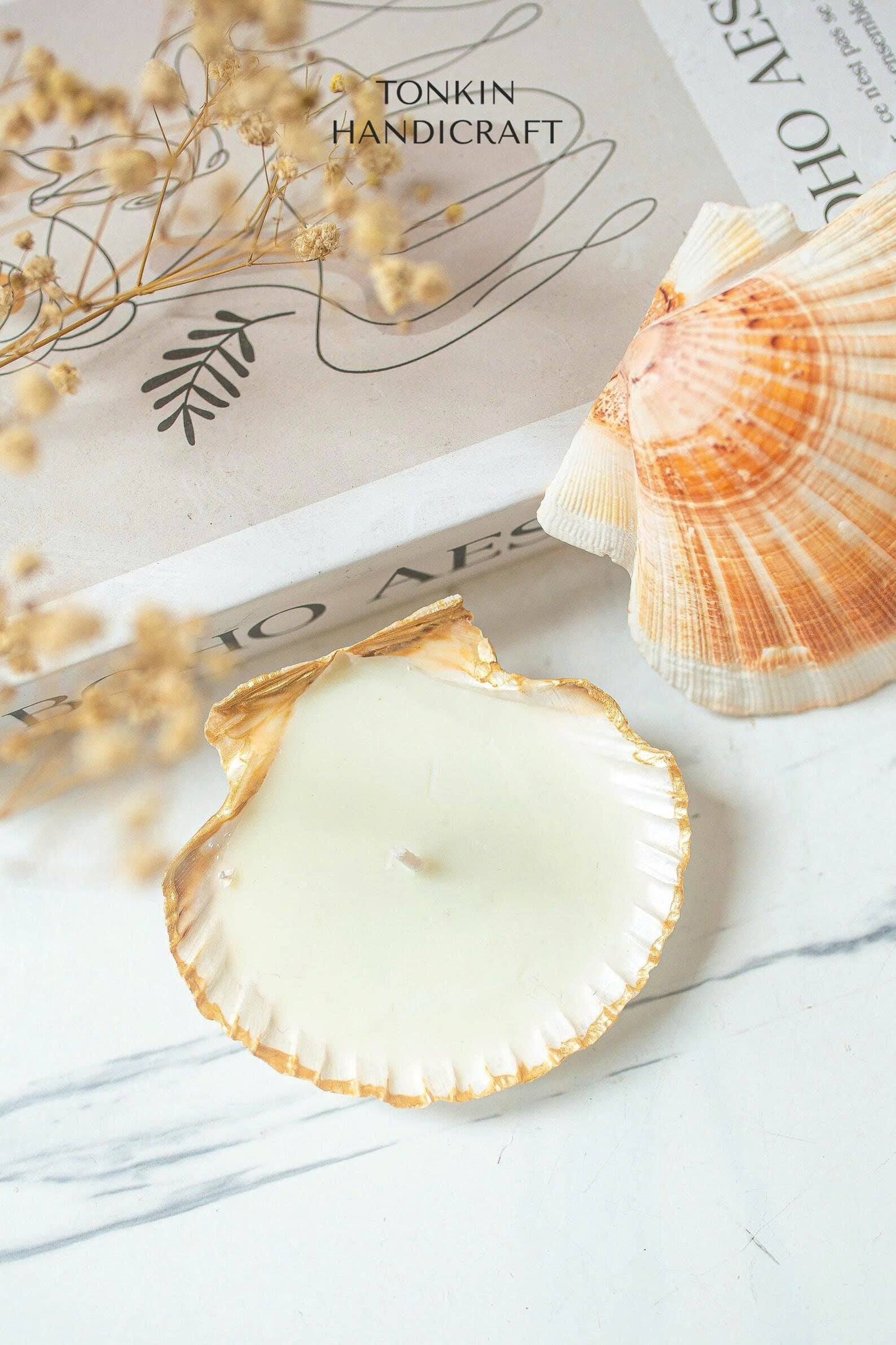 Seashell Soy Candle - TONKIN HANDICRAFT