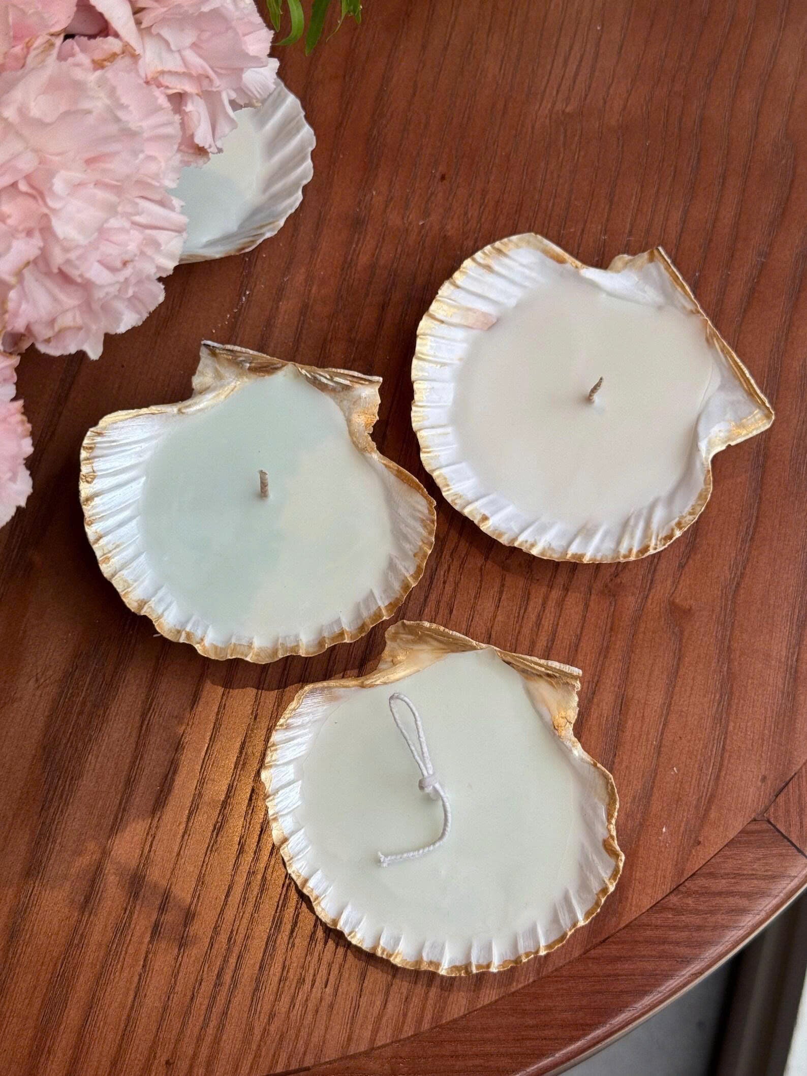 Seashell Soy Candle - TONKIN HANDICRAFT