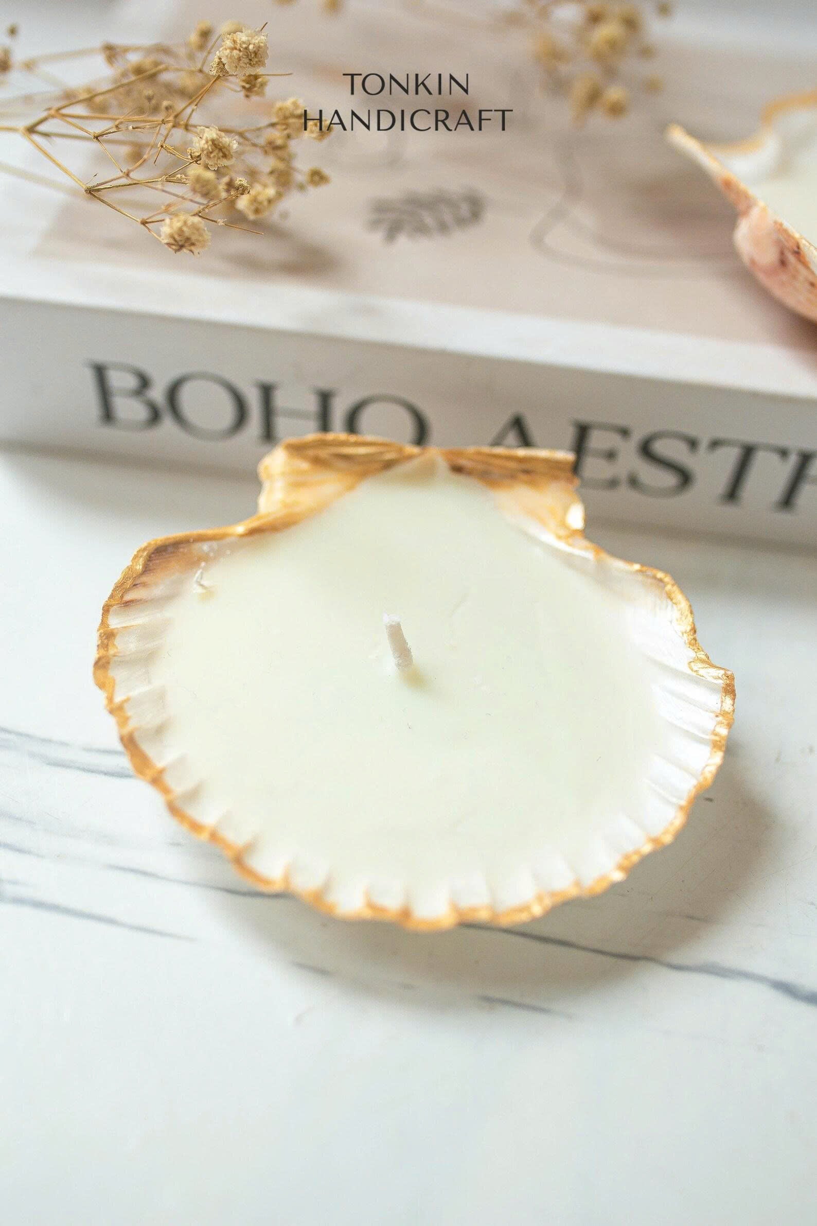 Seashell Soy Candle - TONKIN HANDICRAFT