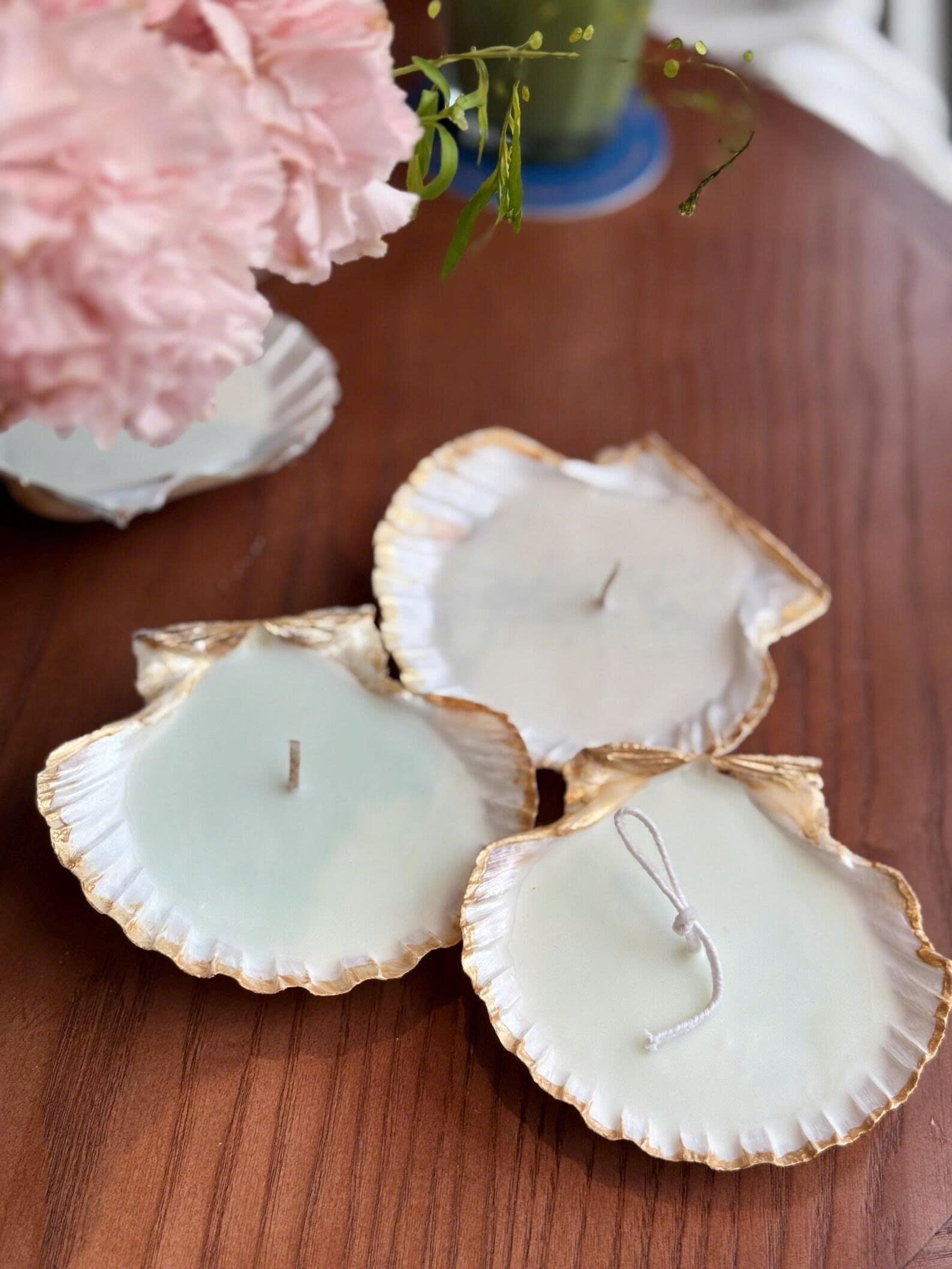 Seashell Soy Candle - TONKIN HANDICRAFT