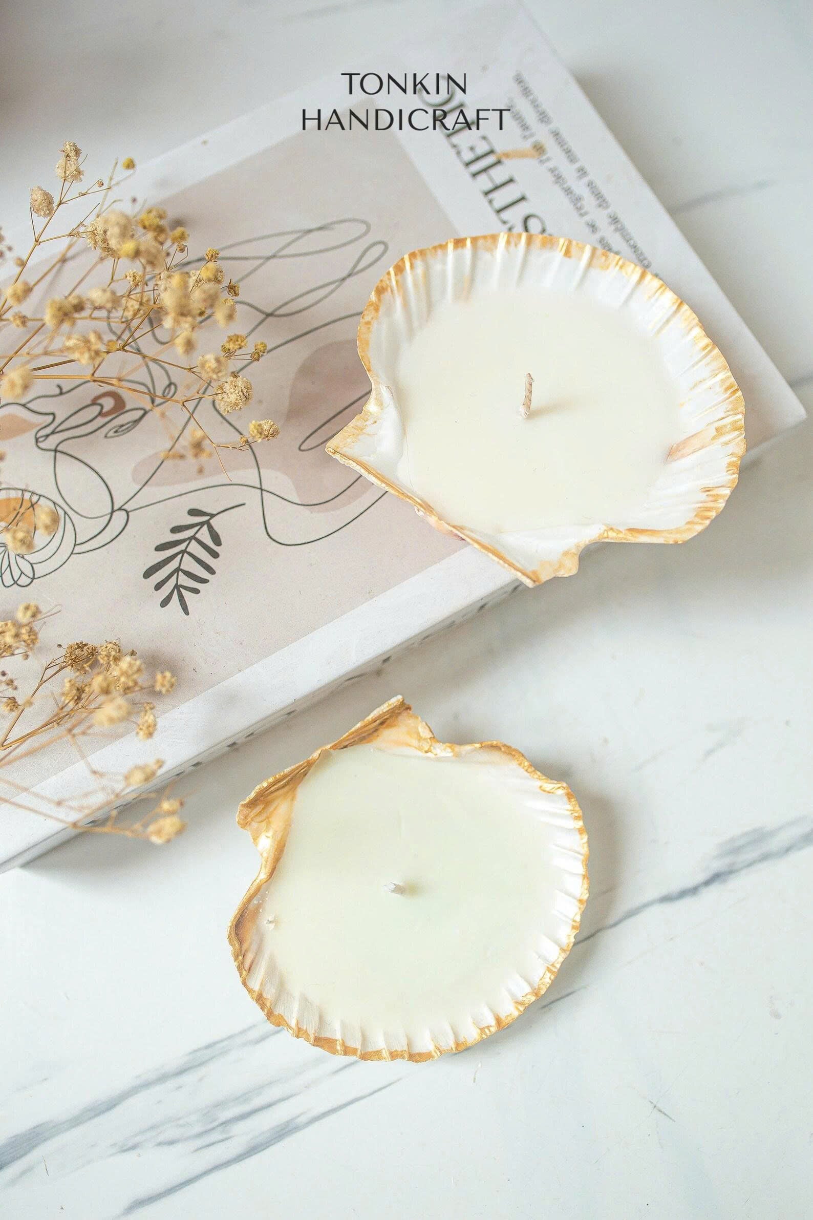 Seashell Soy Candle - TONKIN HANDICRAFT