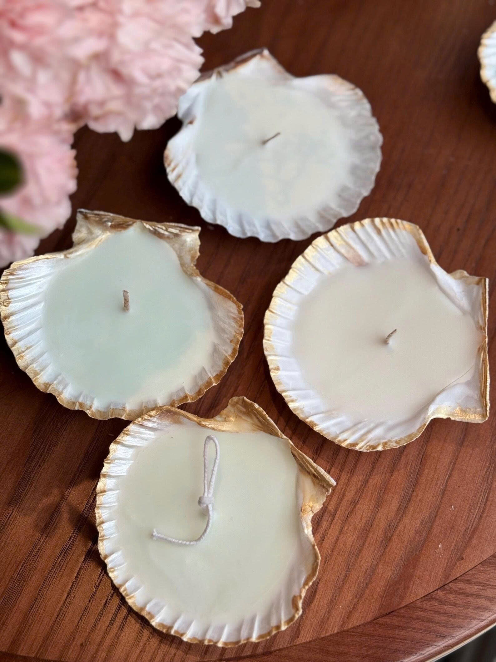 Seashell Soy Candle - TONKIN HANDICRAFT