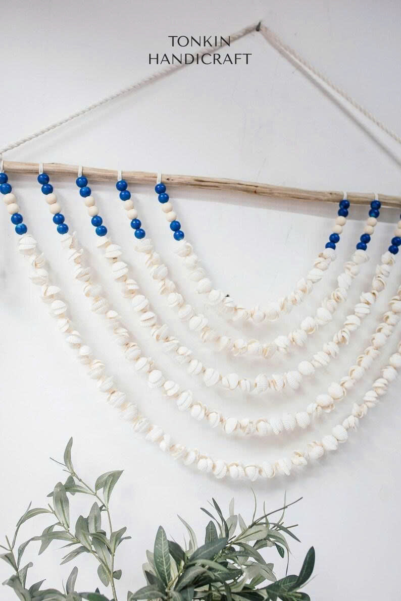 Shell Wall Hanging 6 - TONKIN HANDICRAFT