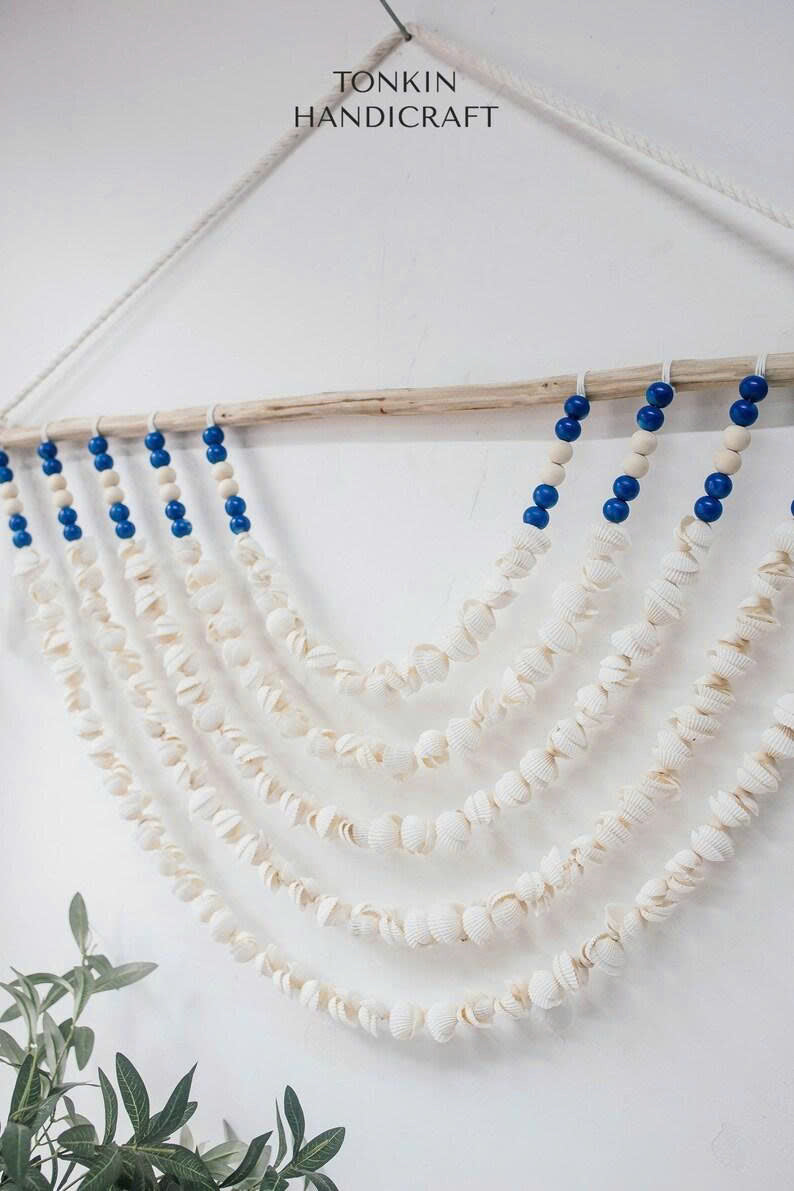 Shell Wall Hanging 6 - TONKIN HANDICRAFT
