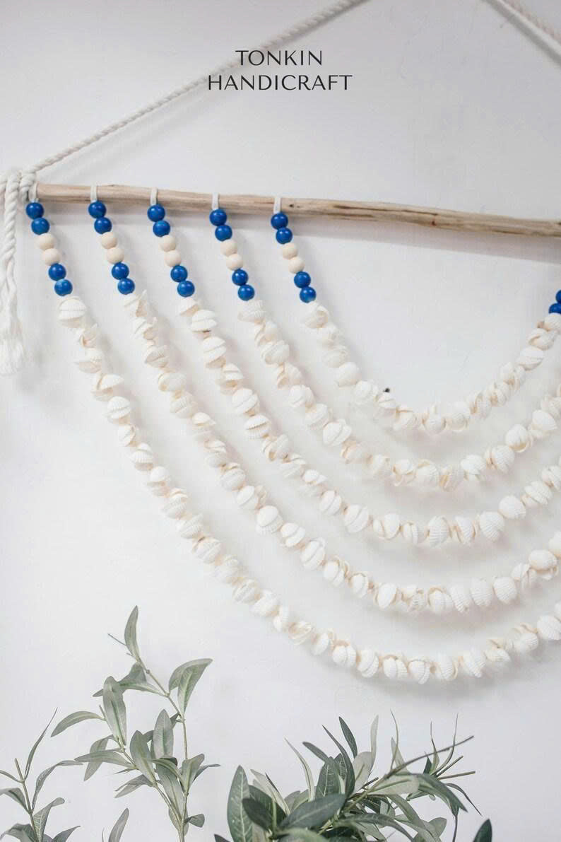 Shell Wall Hanging 6 - TONKIN HANDICRAFT