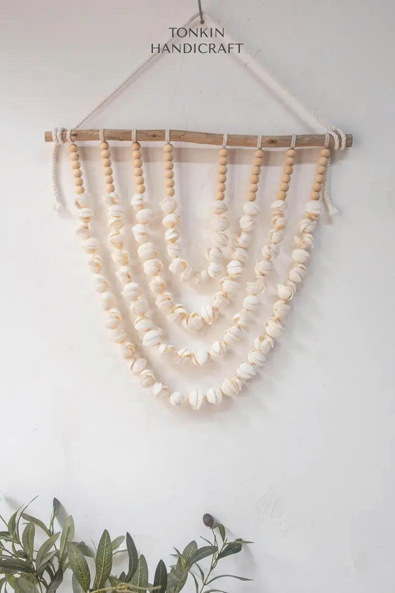 Shell Wall Hanging 8 - TONKIN HANDICRAFT