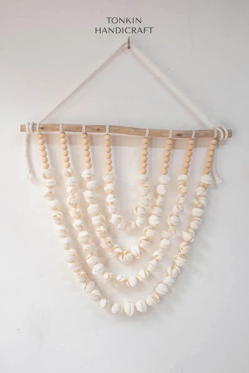 Shell Wall Hanging 8 - TONKIN HANDICRAFT