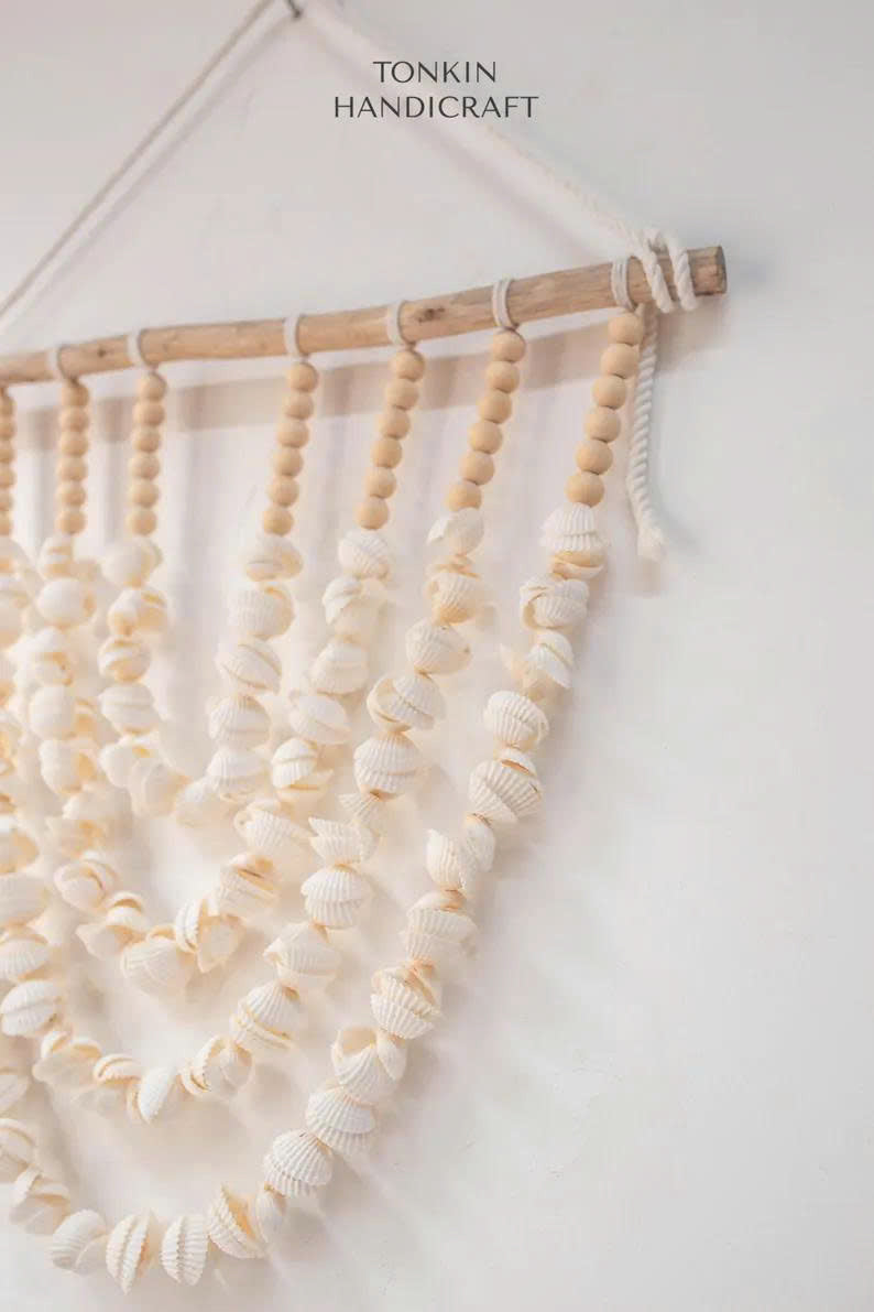 Shell Wall Hanging 8 - TONKIN HANDICRAFT