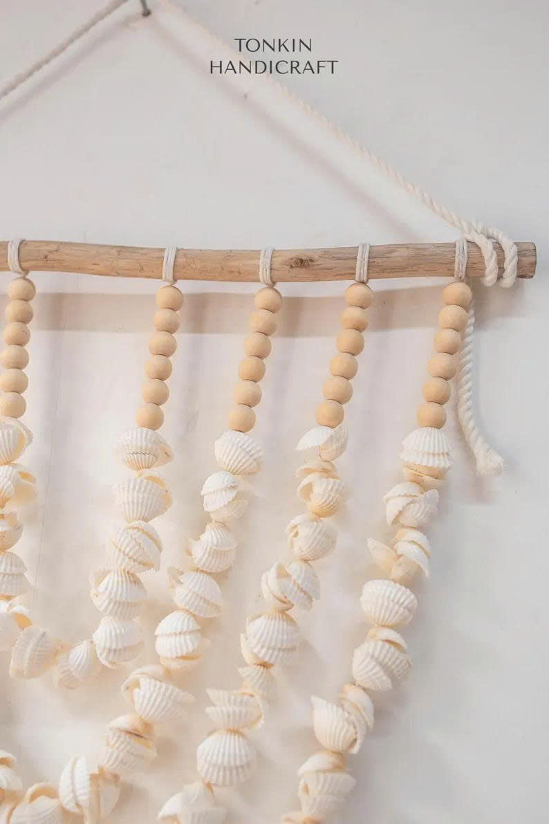 Shell Wall Hanging 8 - TONKIN HANDICRAFT
