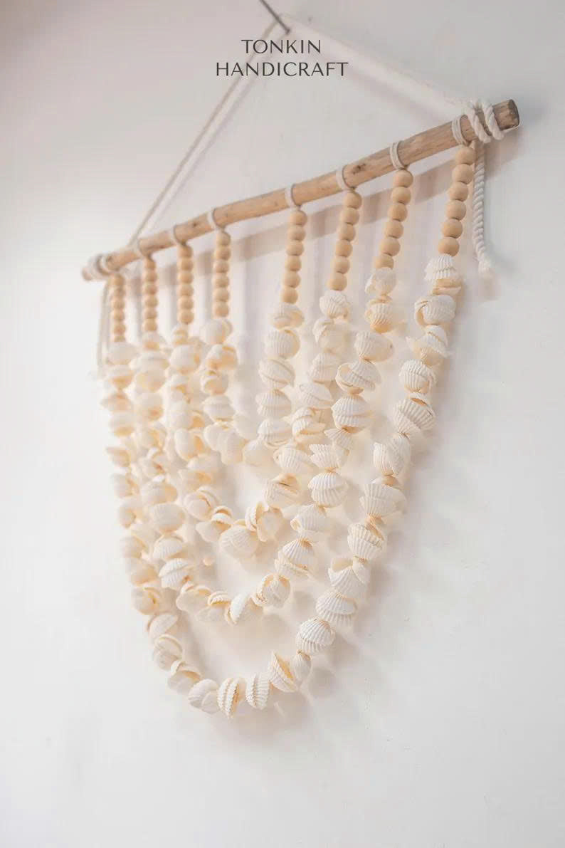 Shell Wall Hanging 8 - TONKIN HANDICRAFT