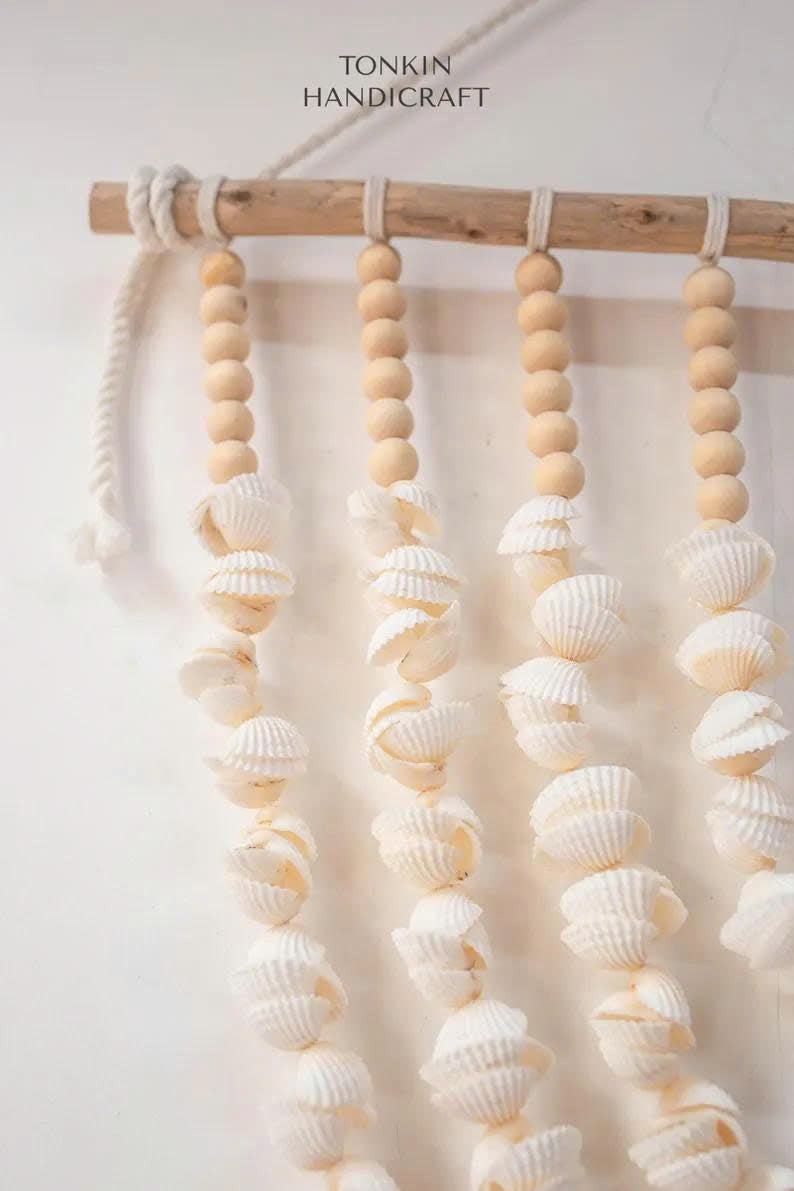 Shell Wall Hanging 8 - TONKIN HANDICRAFT